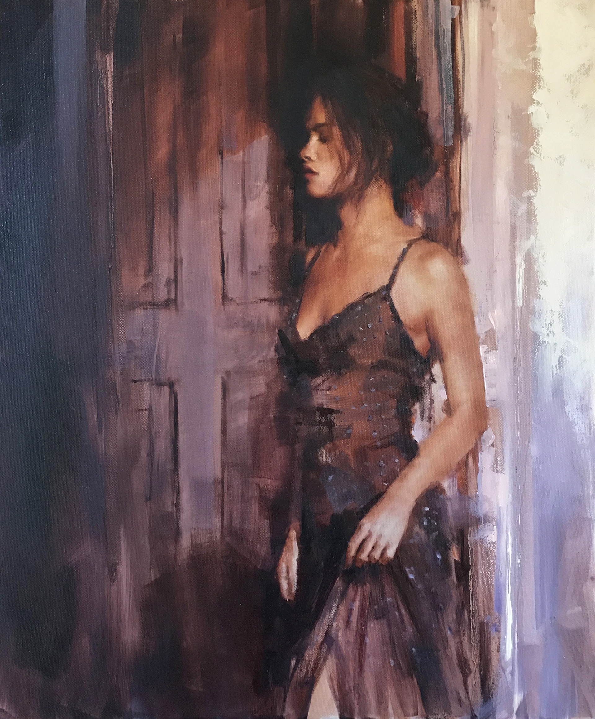 Little Orange, 40 x 50cm, oil on canvas.