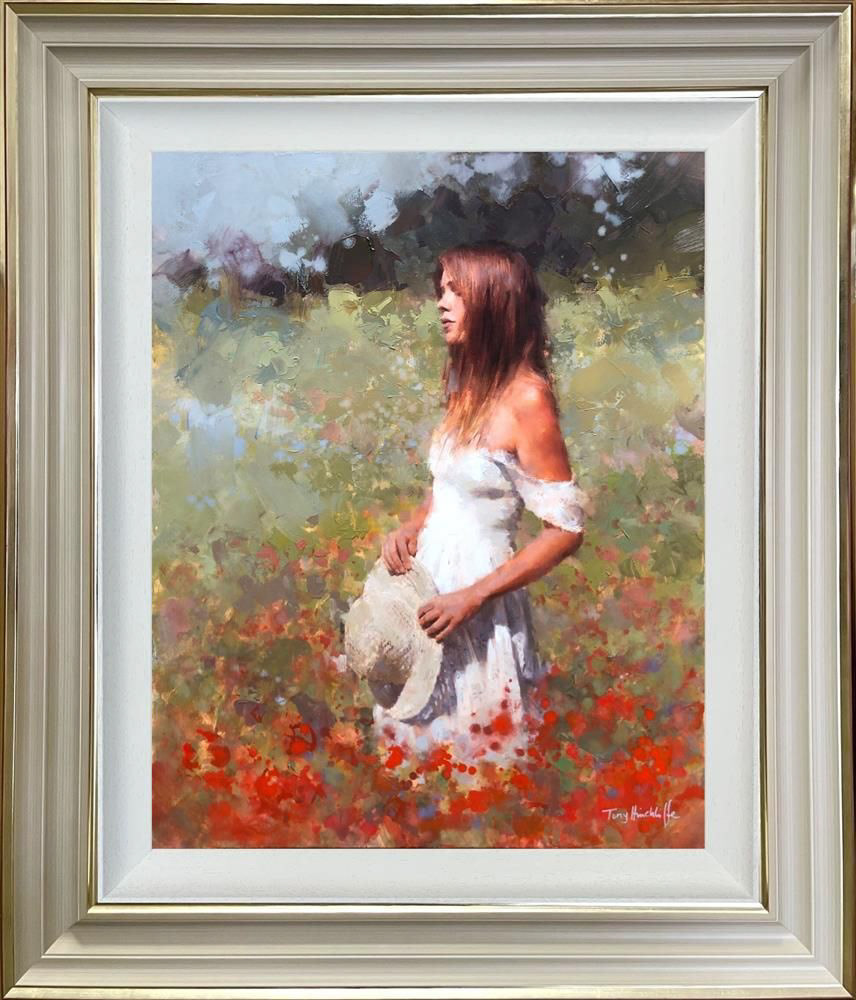 CONTEMPLATION Limited Edition Studio Edition on Canvas Image Size 61 x 51 cm Overall Framed Size (including the frame) 86.2 x 76.2 cm Edition Size: 45 Framed - £795.00 (inc VAT) Ref: THE034 Studio Edition on canvas, capturing the figurative form. Unique brushmarks and palette knife strokes, helps build up each layer to form the final composition. Embellished with rich overpaints and texturing brushmark varnish.