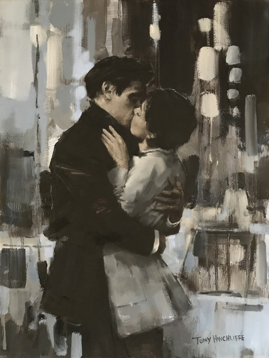 Morphine underground, 30 x 40cm, oil.