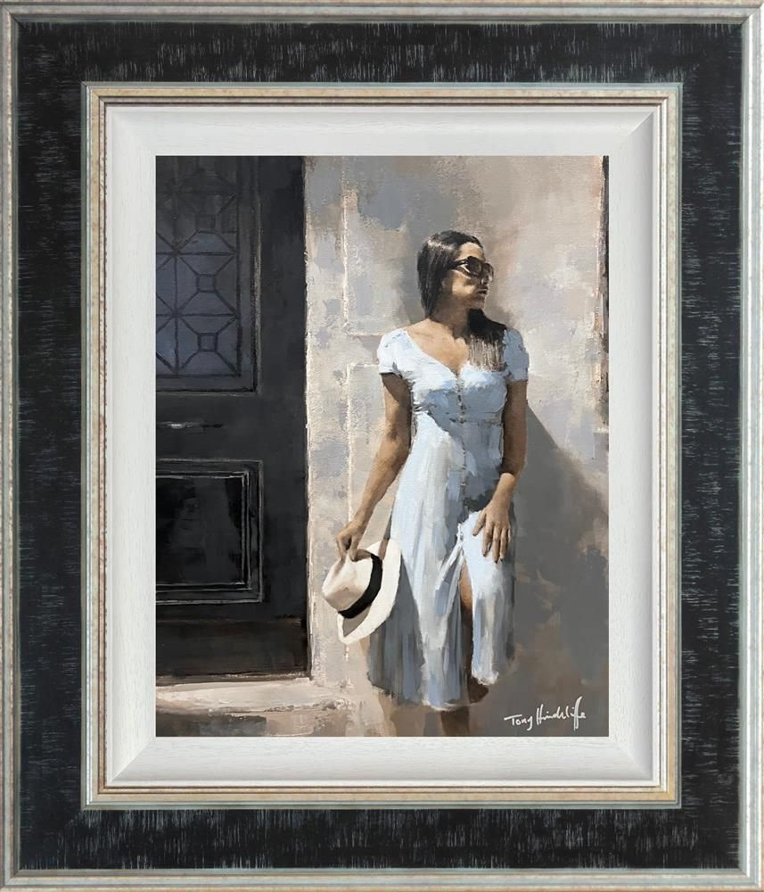 VIENNA Limited Edition Studio Edition on Canvas Image Size 51 x 41 cm Overall Framed Size (including the frame) 78 × 68 cm Edition Size: 45 Framed - £695.00 (inc VAT) Ref: THE008 Studio Edition on canvas, capturing the figurative form. Unique brushmarks and palette knife strokes, helps build up each layer to form the final composition. Embellished with rich overpaints and texturing brushmark varnish.