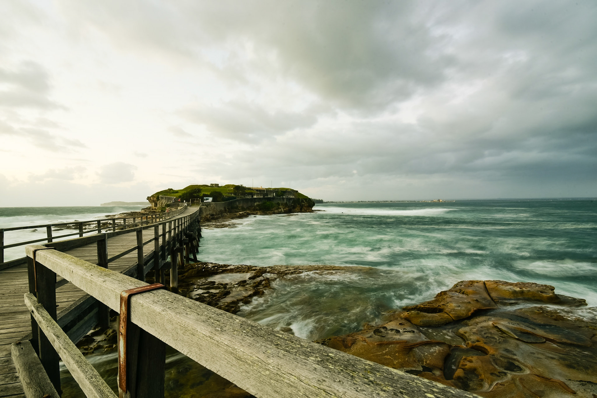 La Perouse, first light and a howling gale