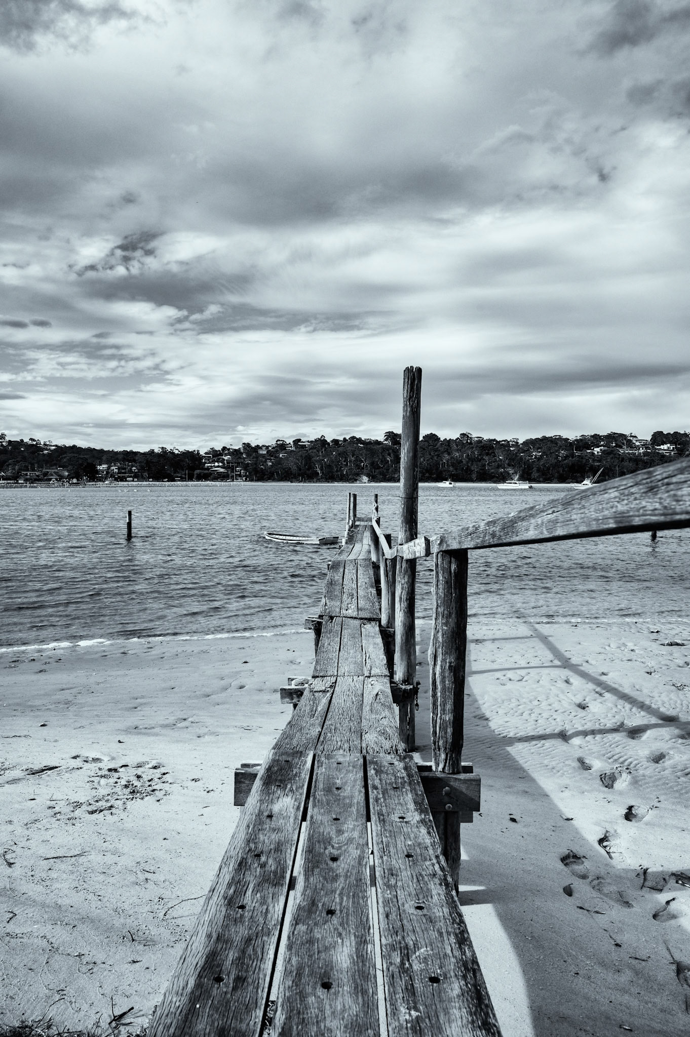 Rickety wharf Merimbula