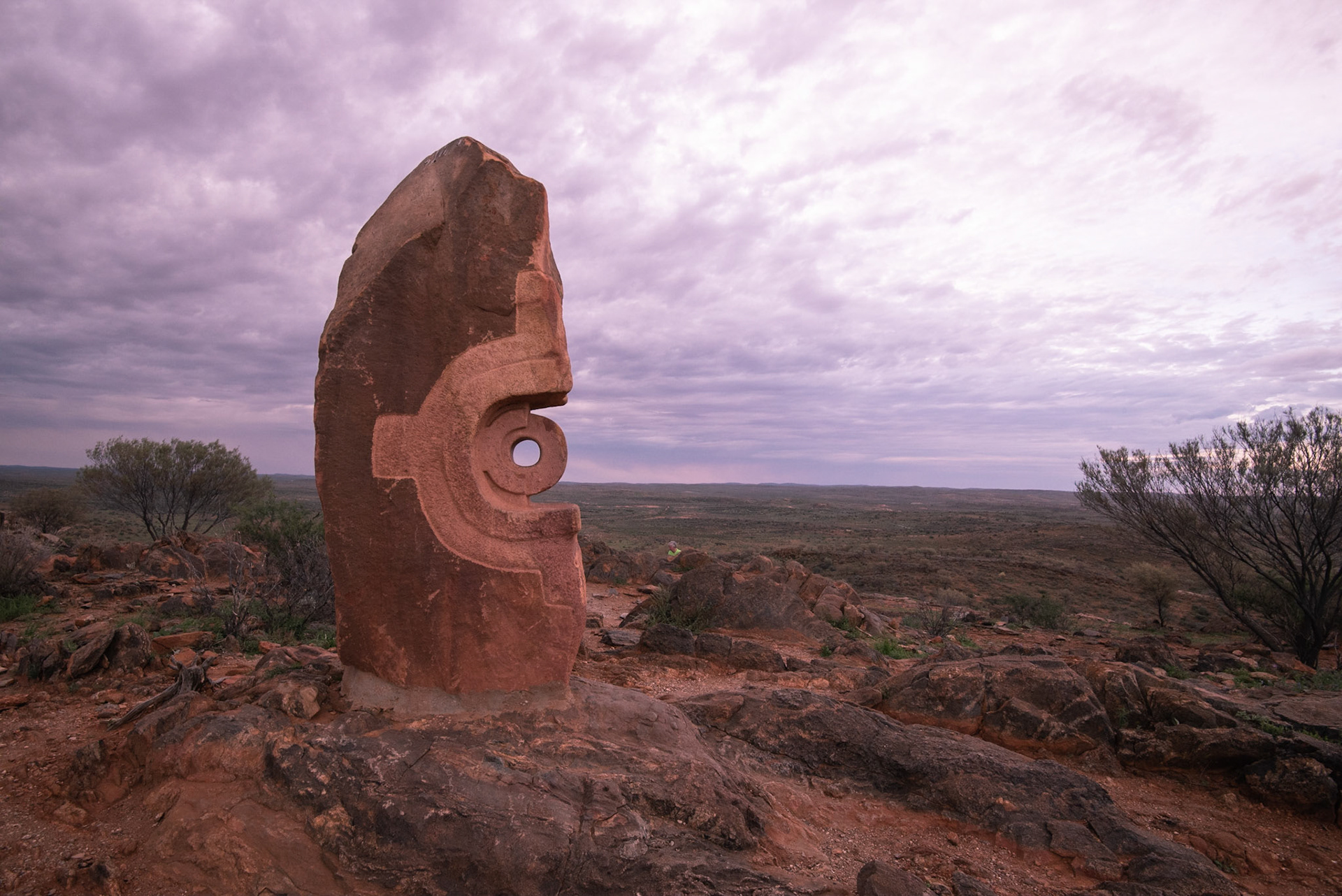 Broken Hill Sunset, Living Desert