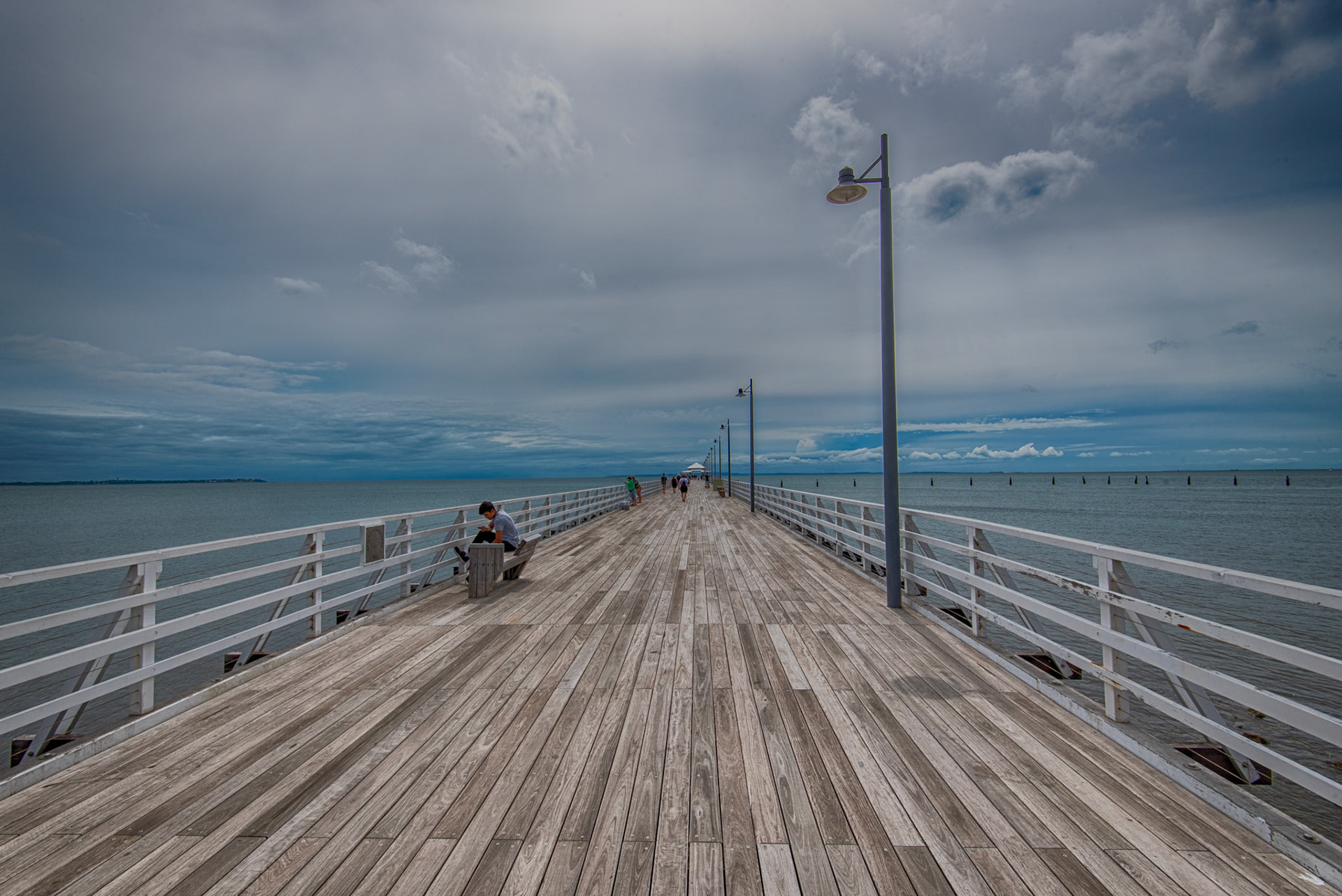 Brisbane, Longest wooden Pier