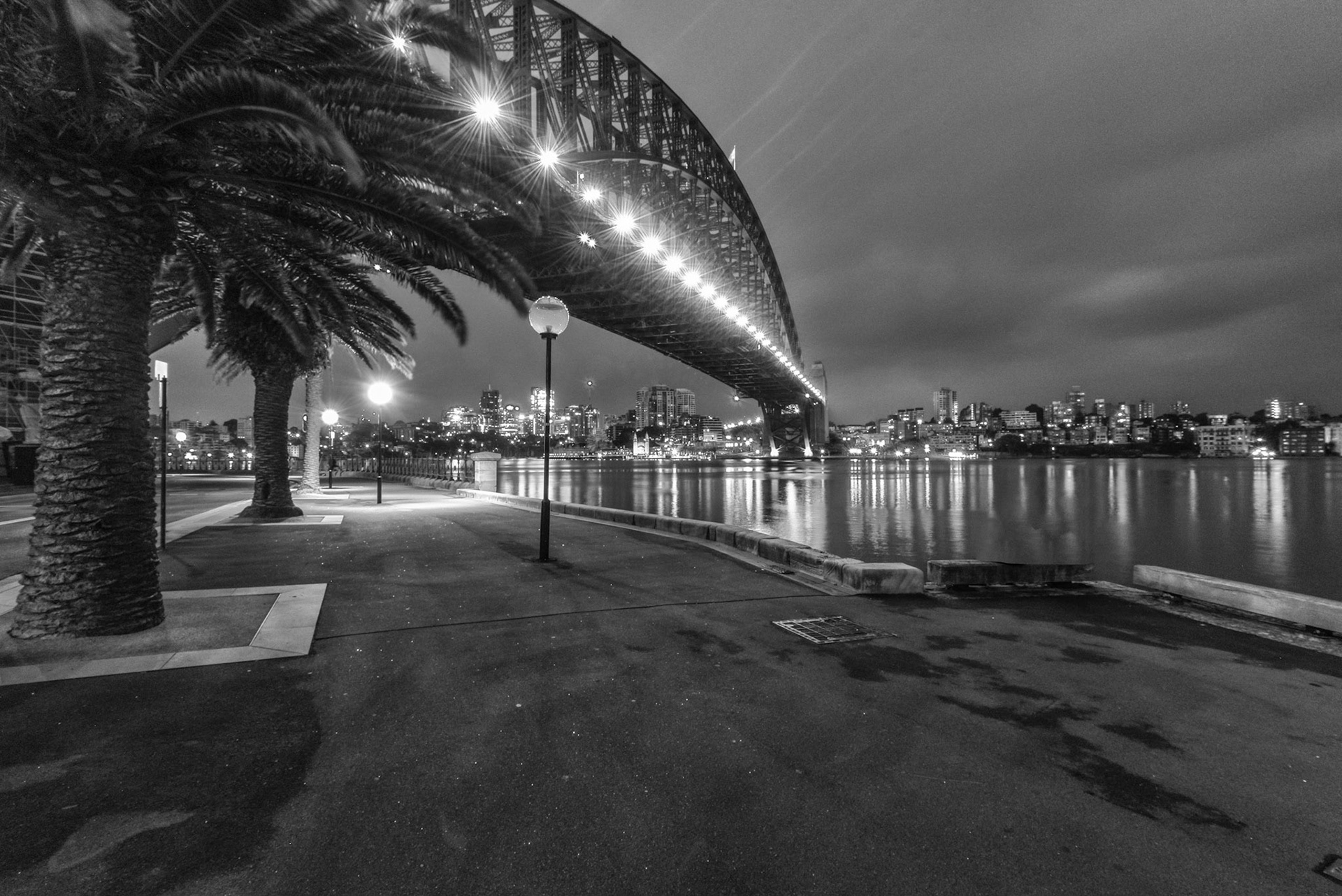 Looking towards Milsons Pt