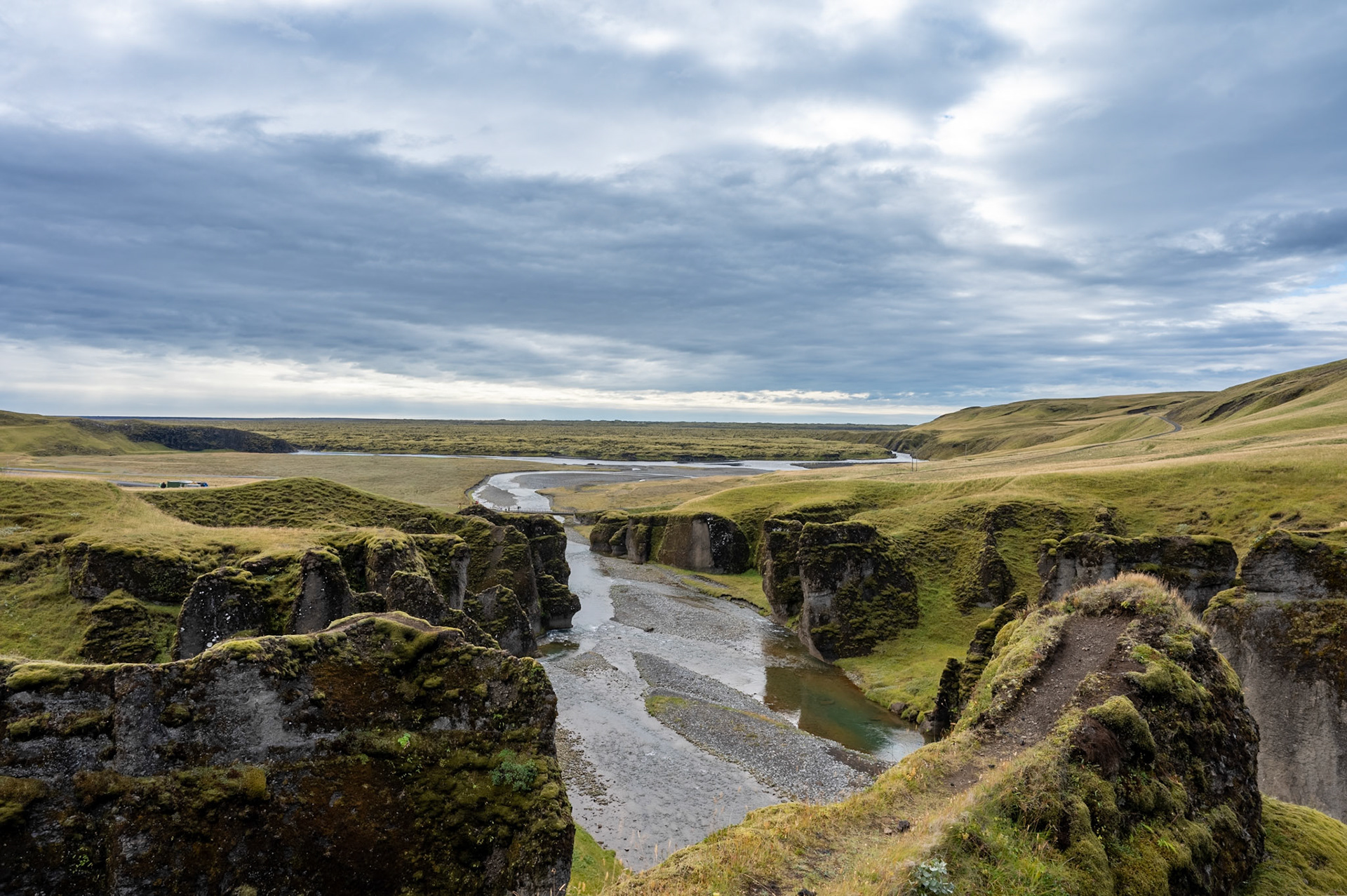 Fladrargljufur Canyon