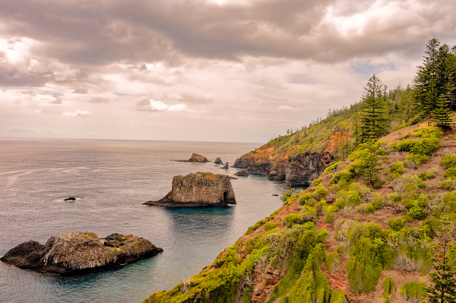 Sea Stacks, Norfolk Island