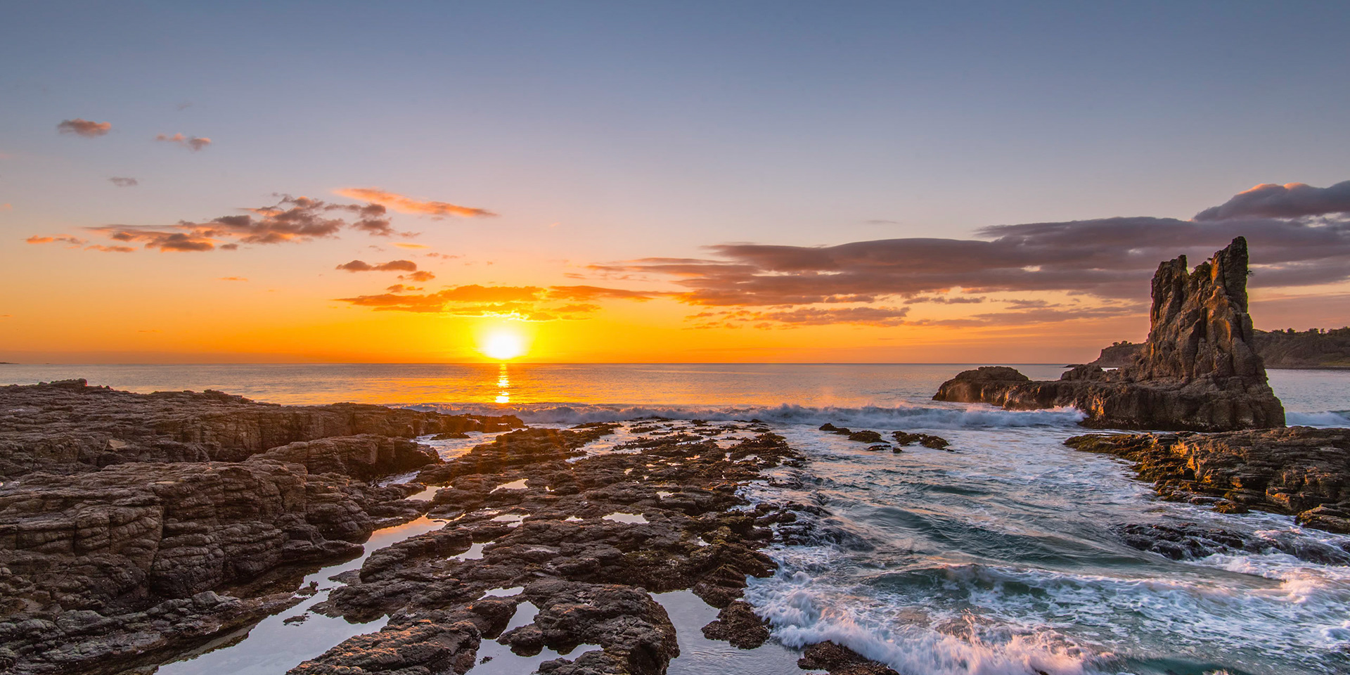 Sunrise at Cathedral Rocks