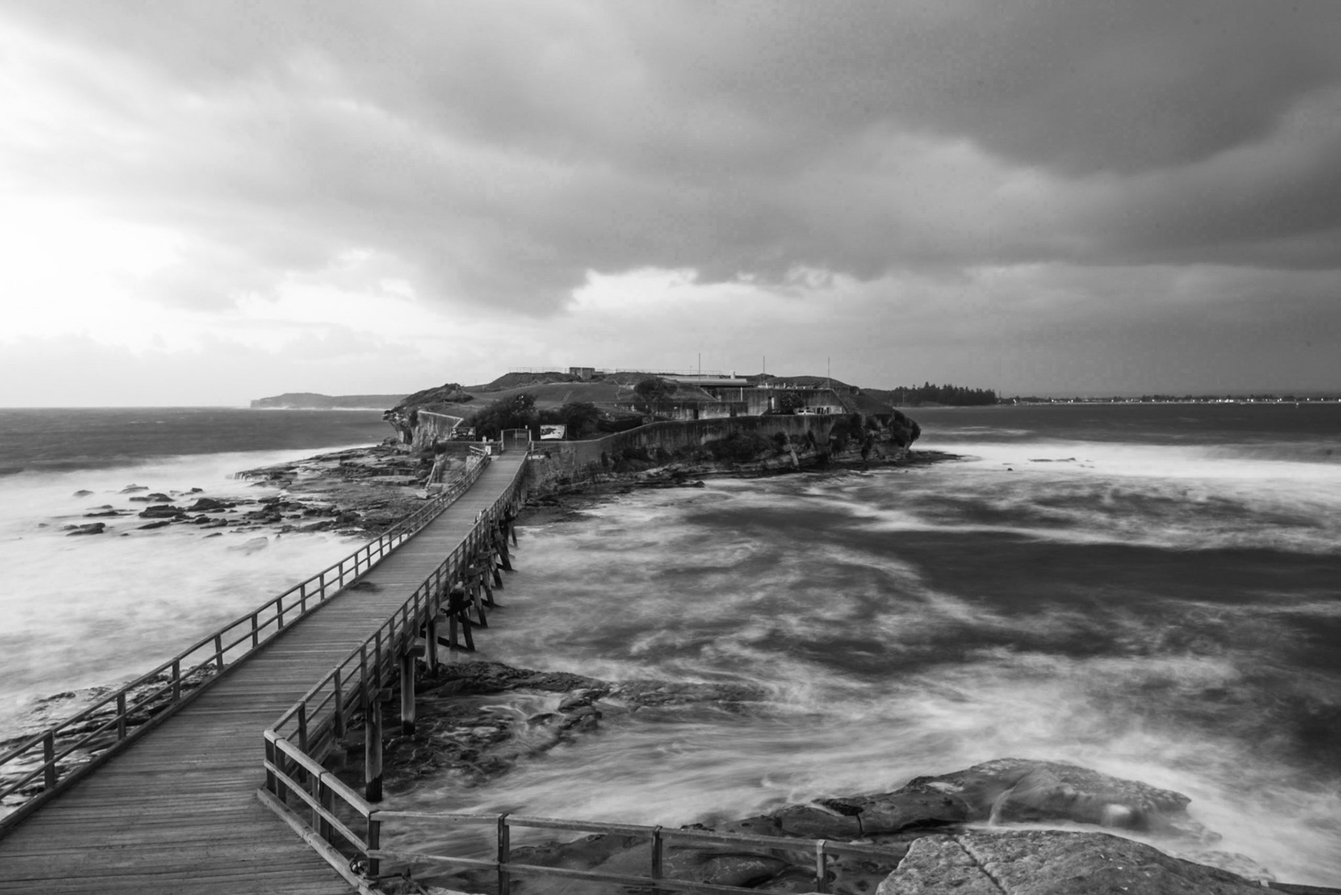 La Perouse, first light and a howling gale
