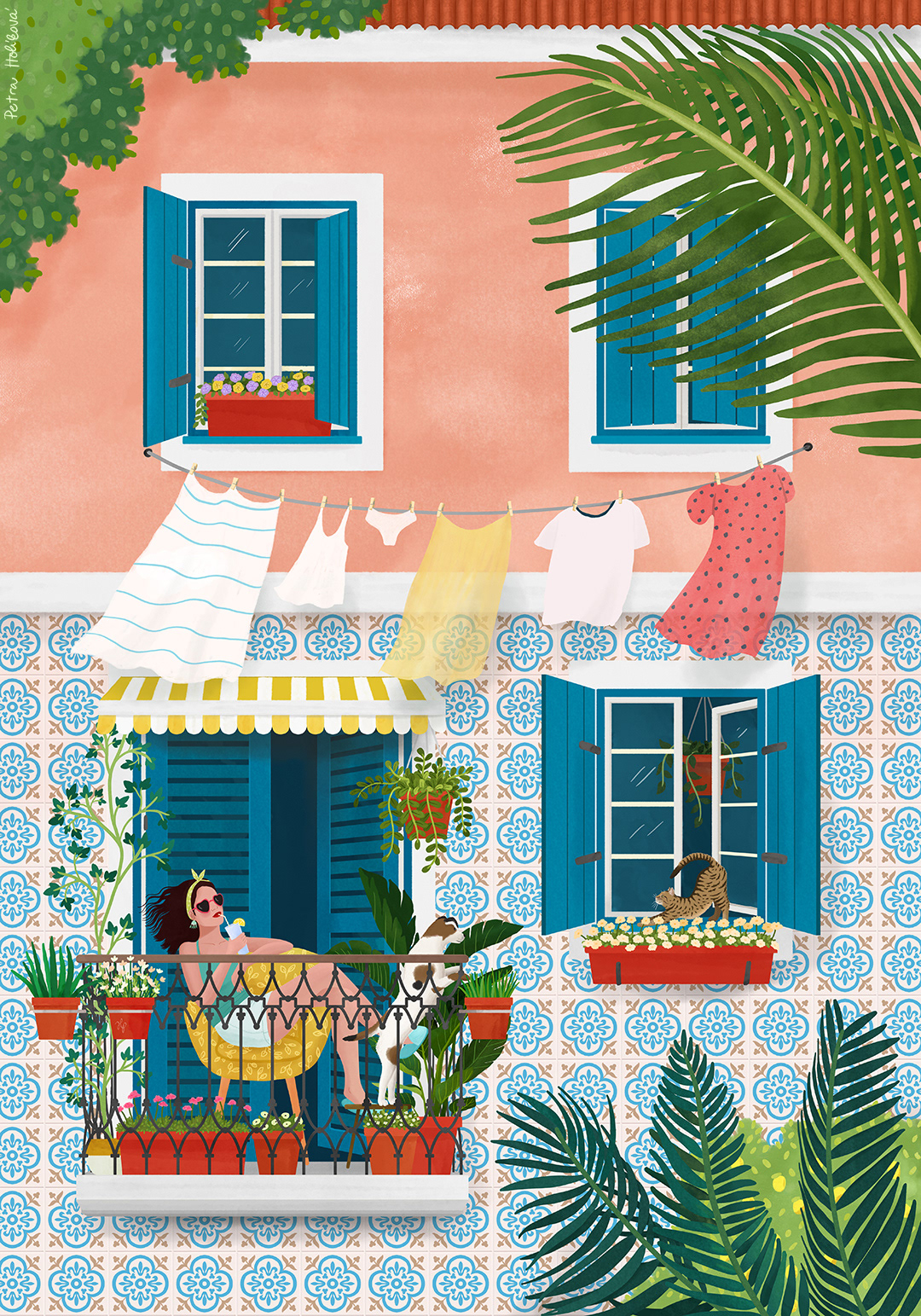 Lisbon - digital painting