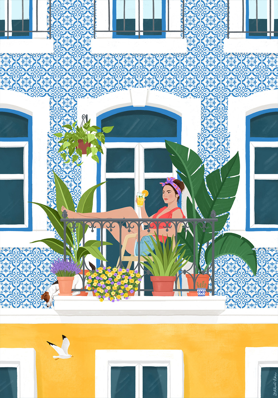 Porto - digital drawing