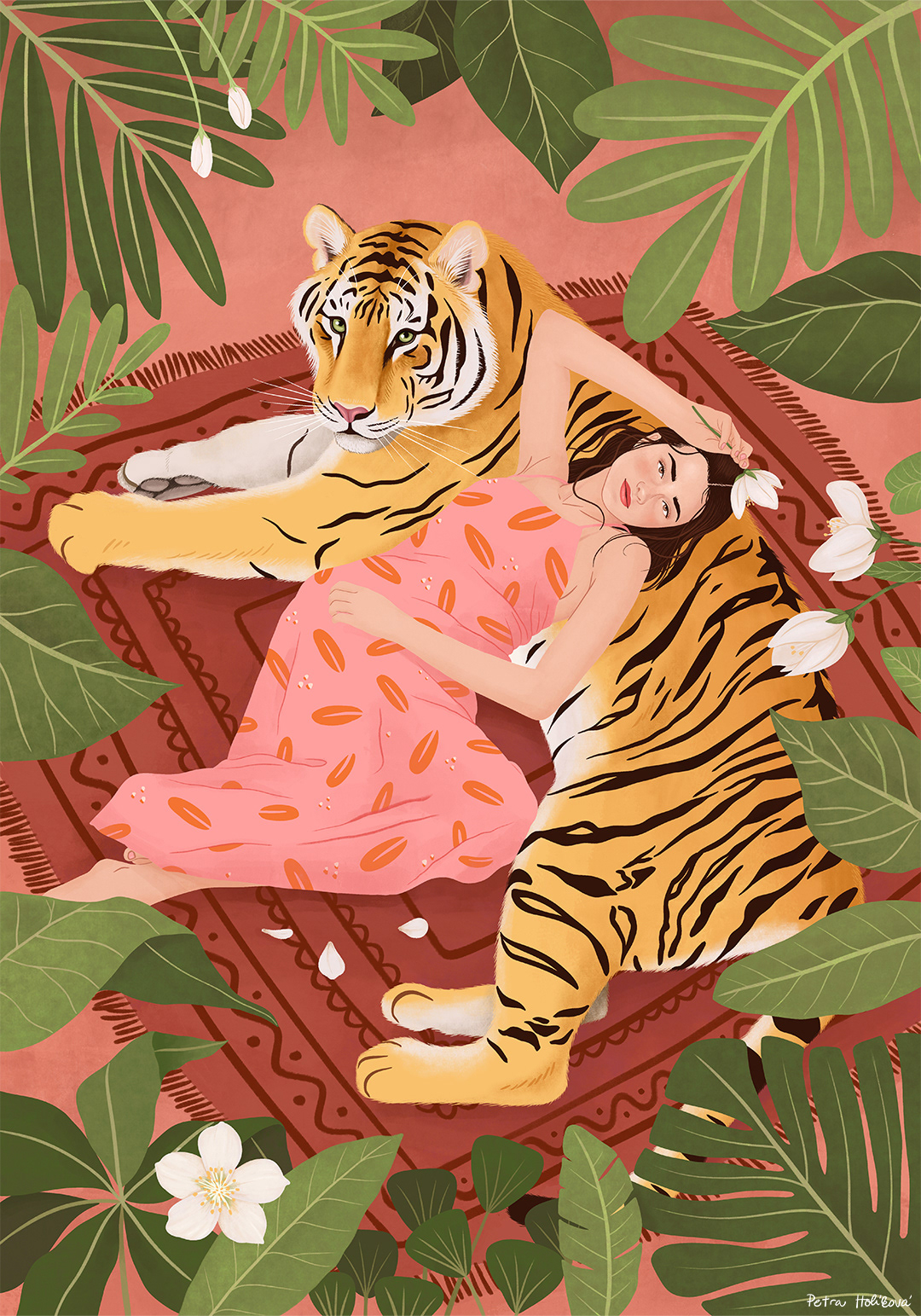 Lazy afternoon - digital painting