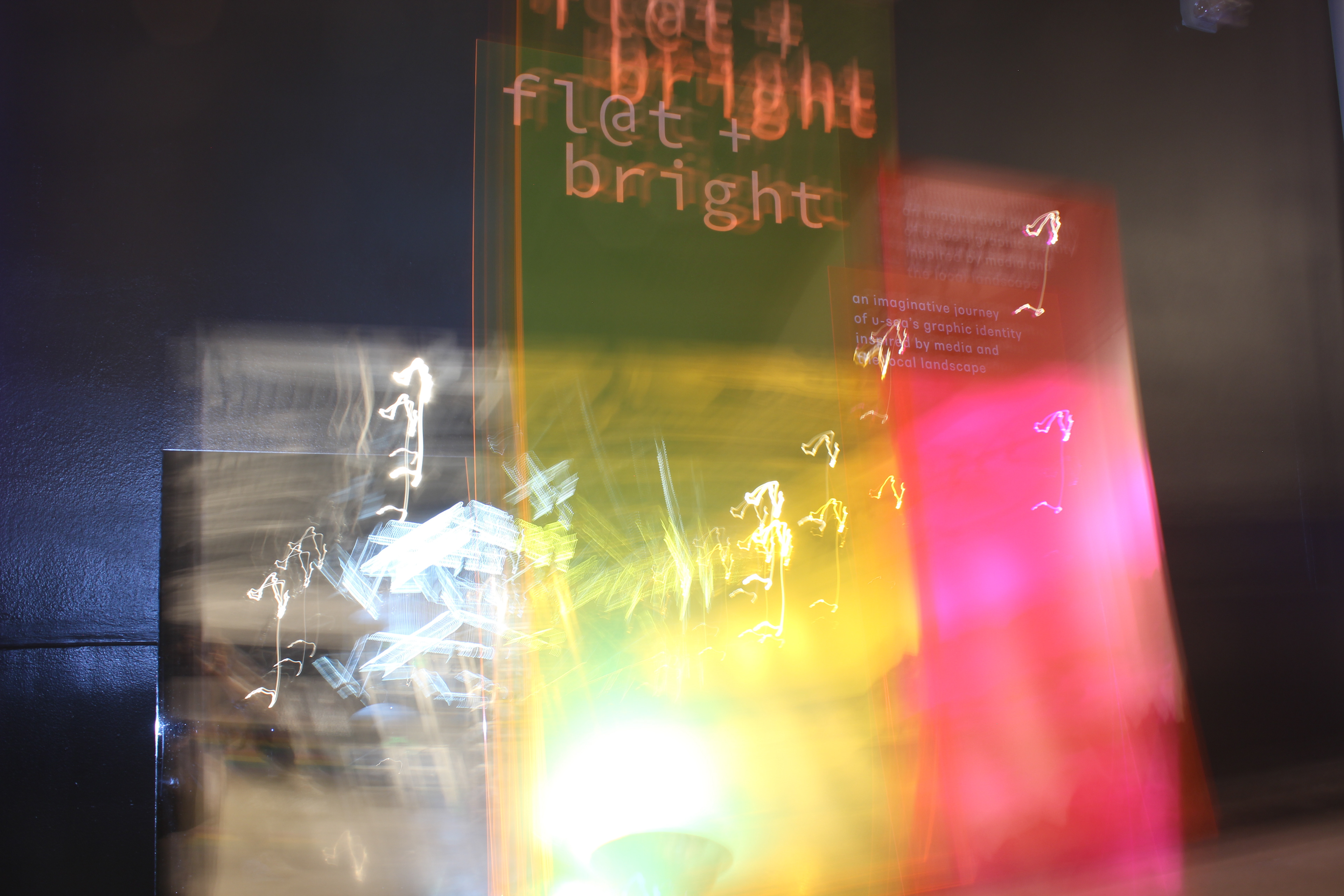 Image: Flat + Bright Graphic Exhibition: October 2018