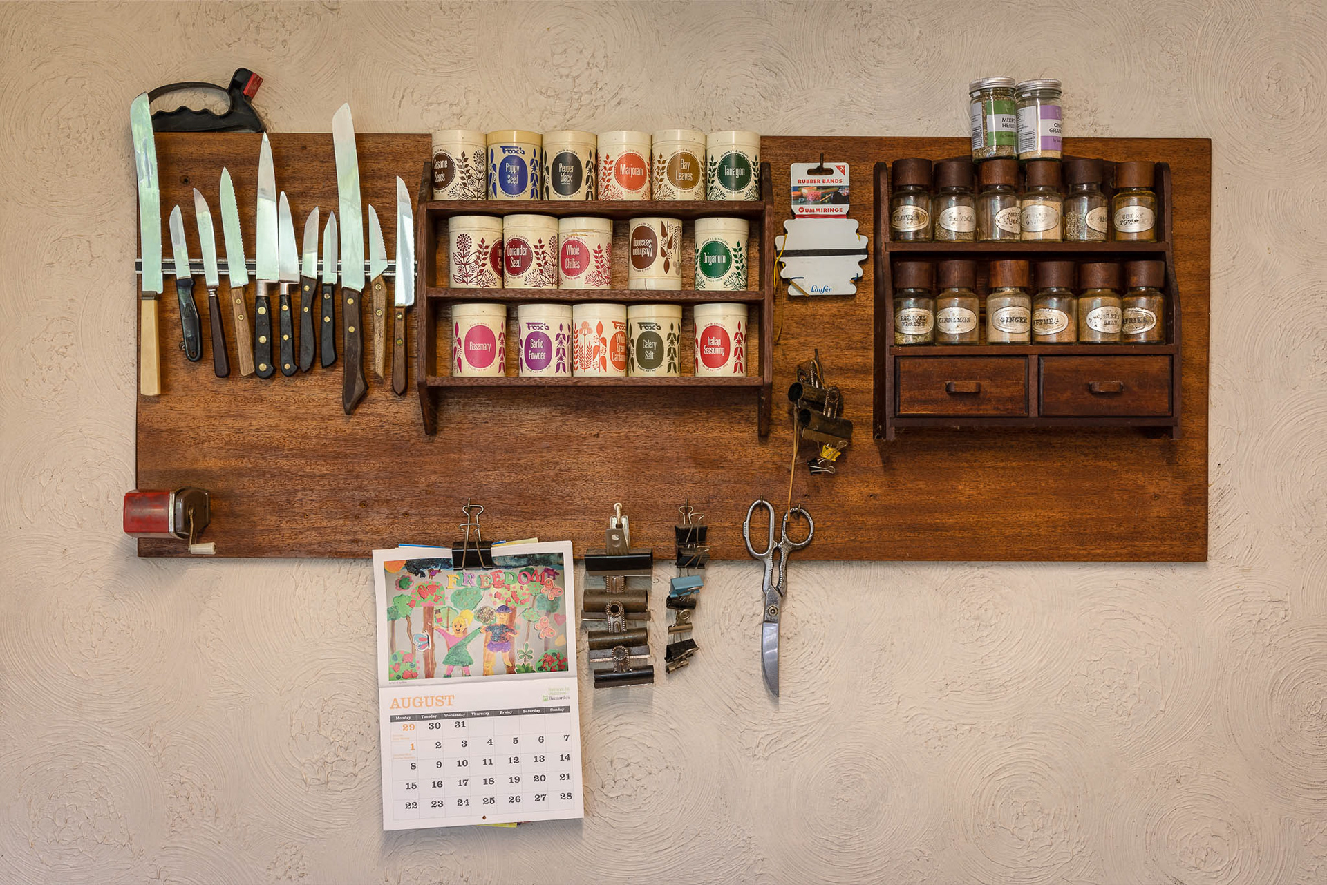 Kitchen spice rack