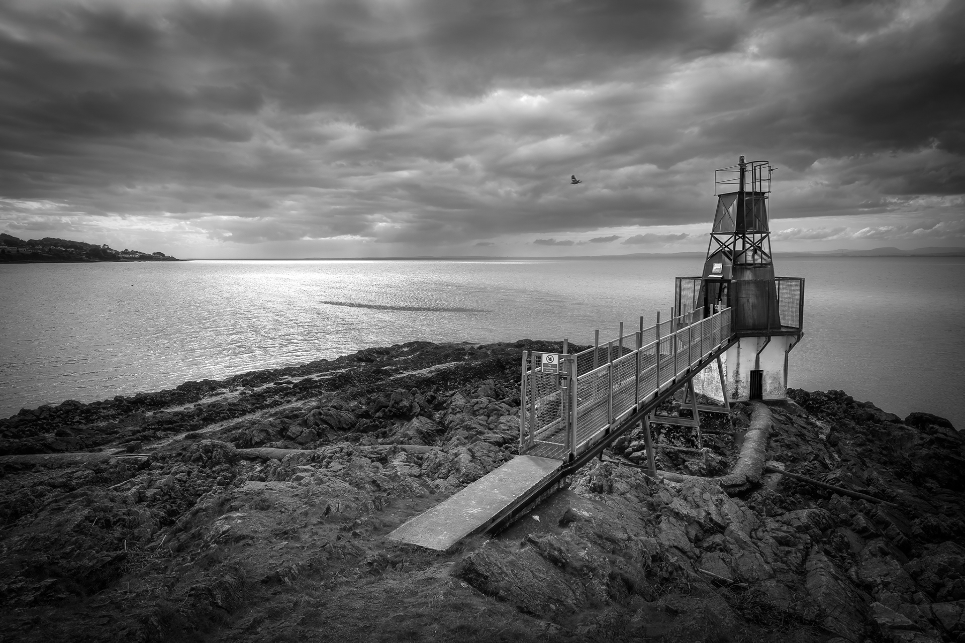 Battery Point lighthouse, Portishead