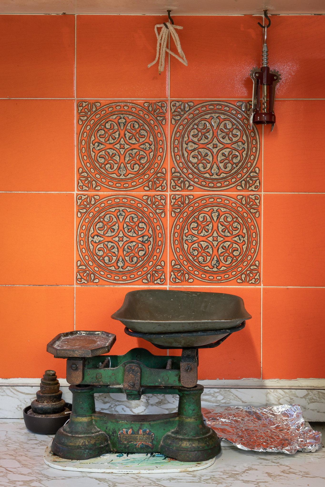 The kitchen scales