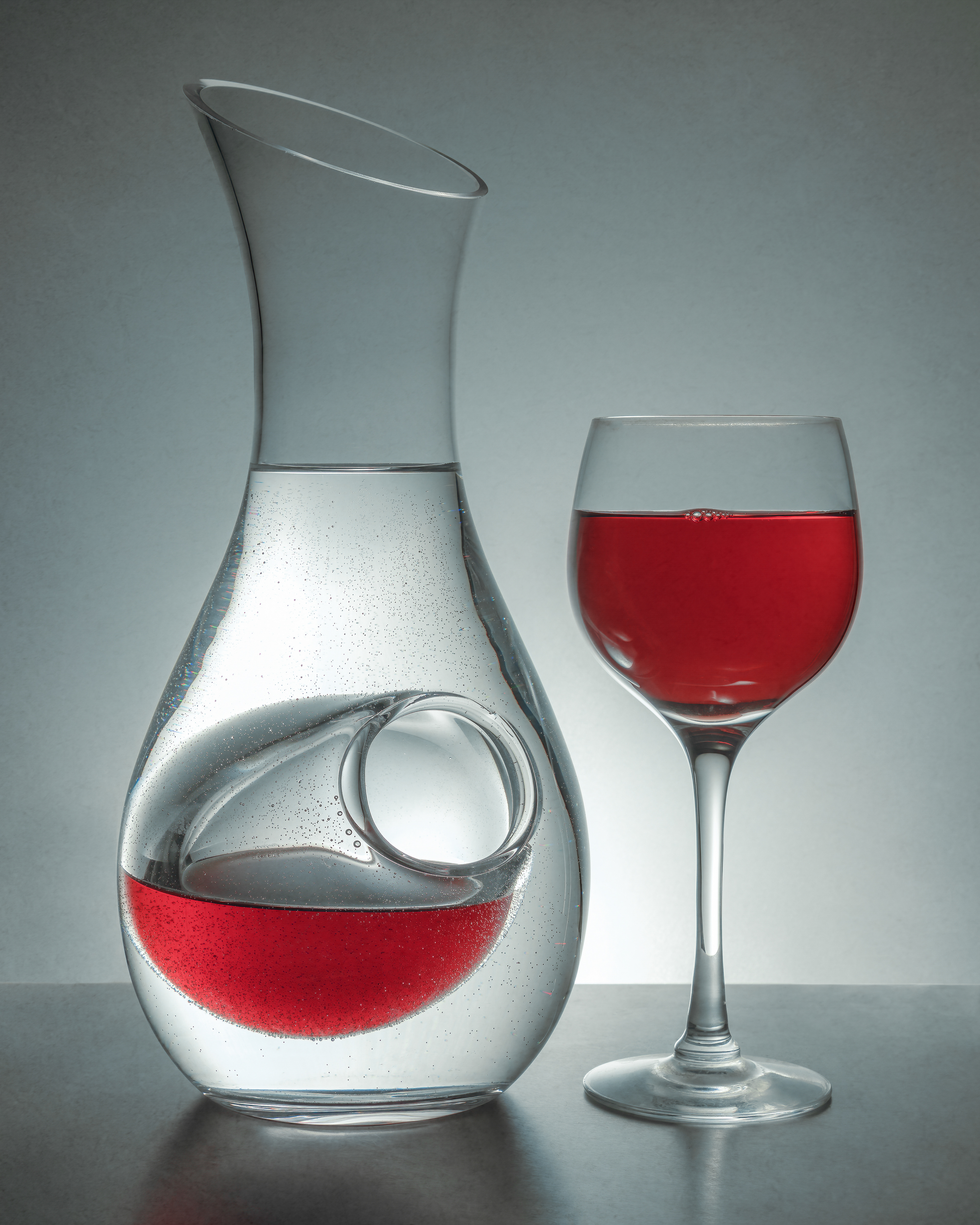 Water into wine