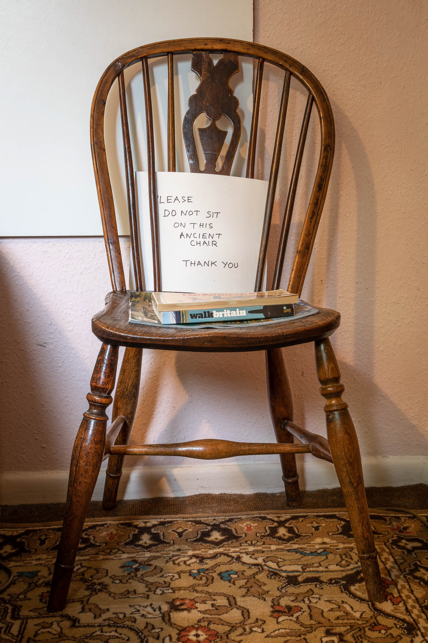 The ancient chair