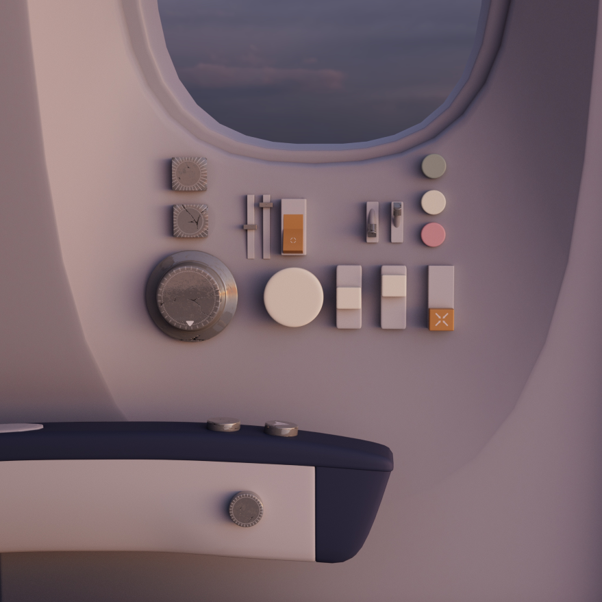 button layout