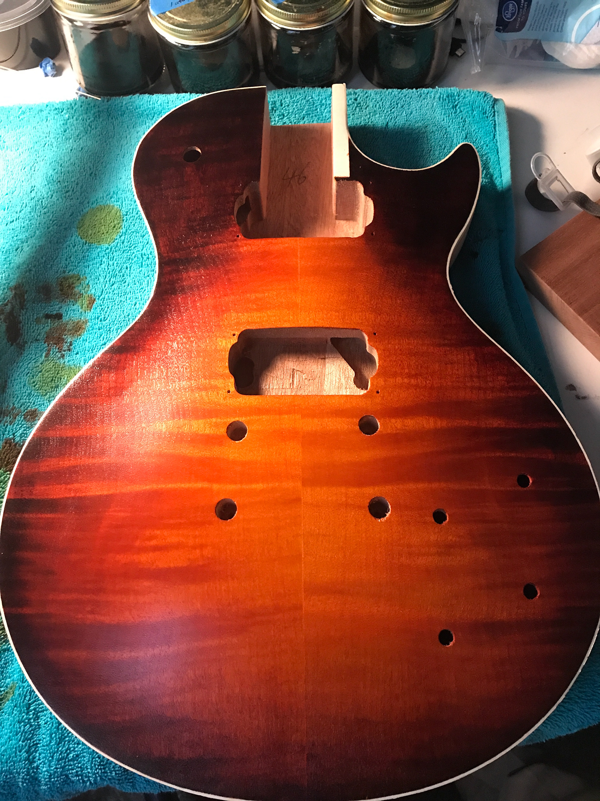 wood + stain