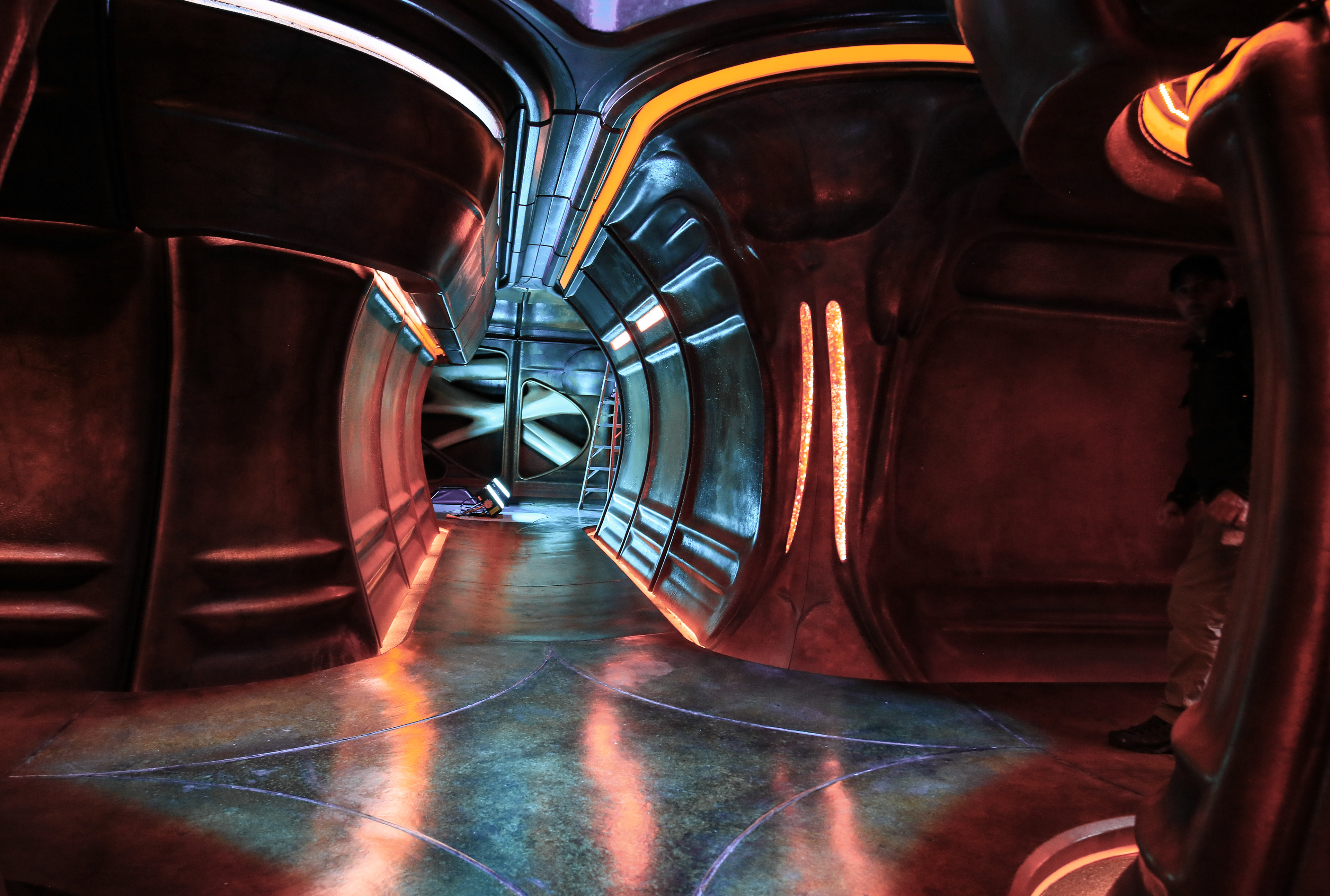 SKRULL BATTLESHIP - CORRIDORS