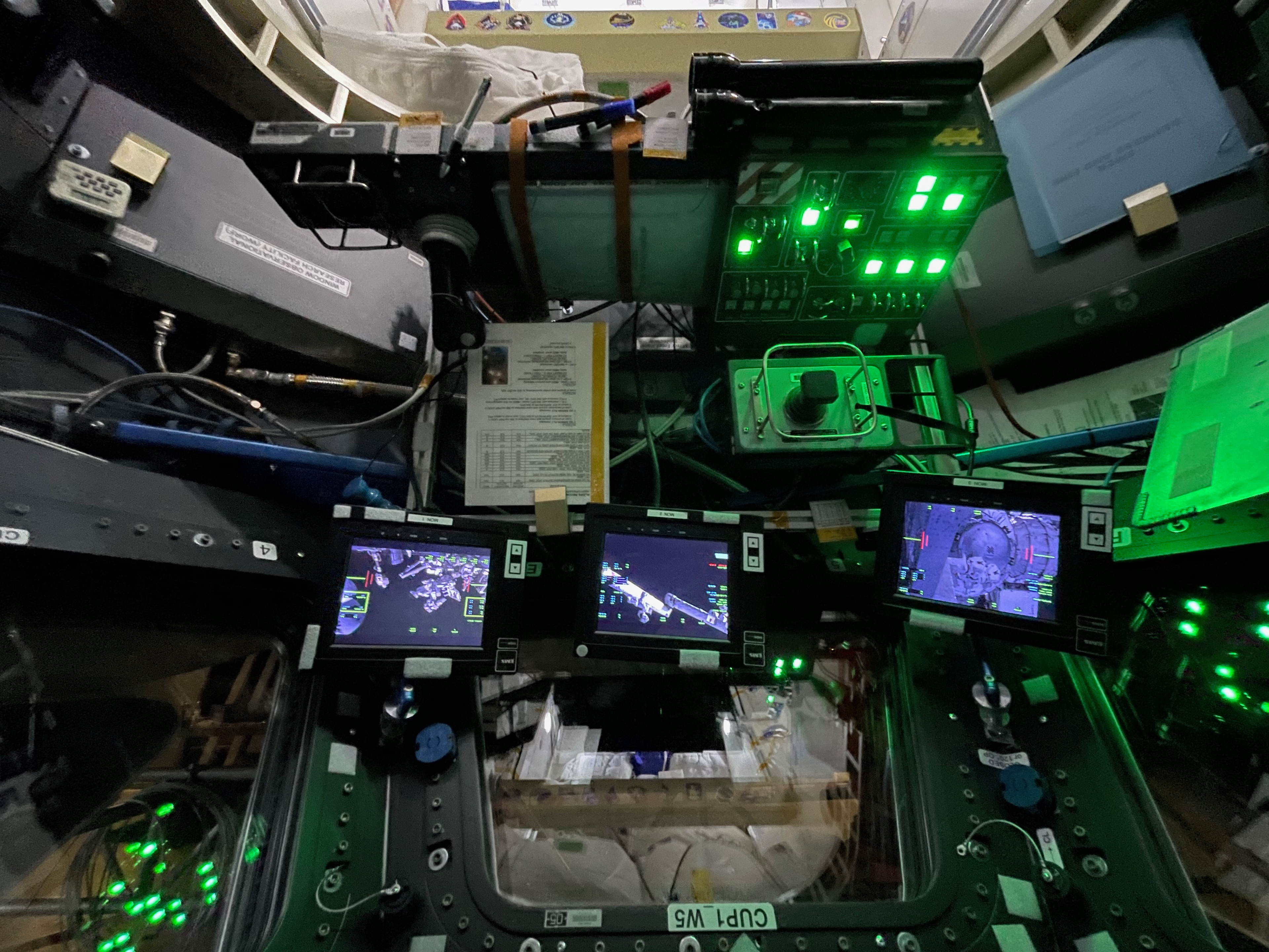 ISS CUPPOLA DETAIL