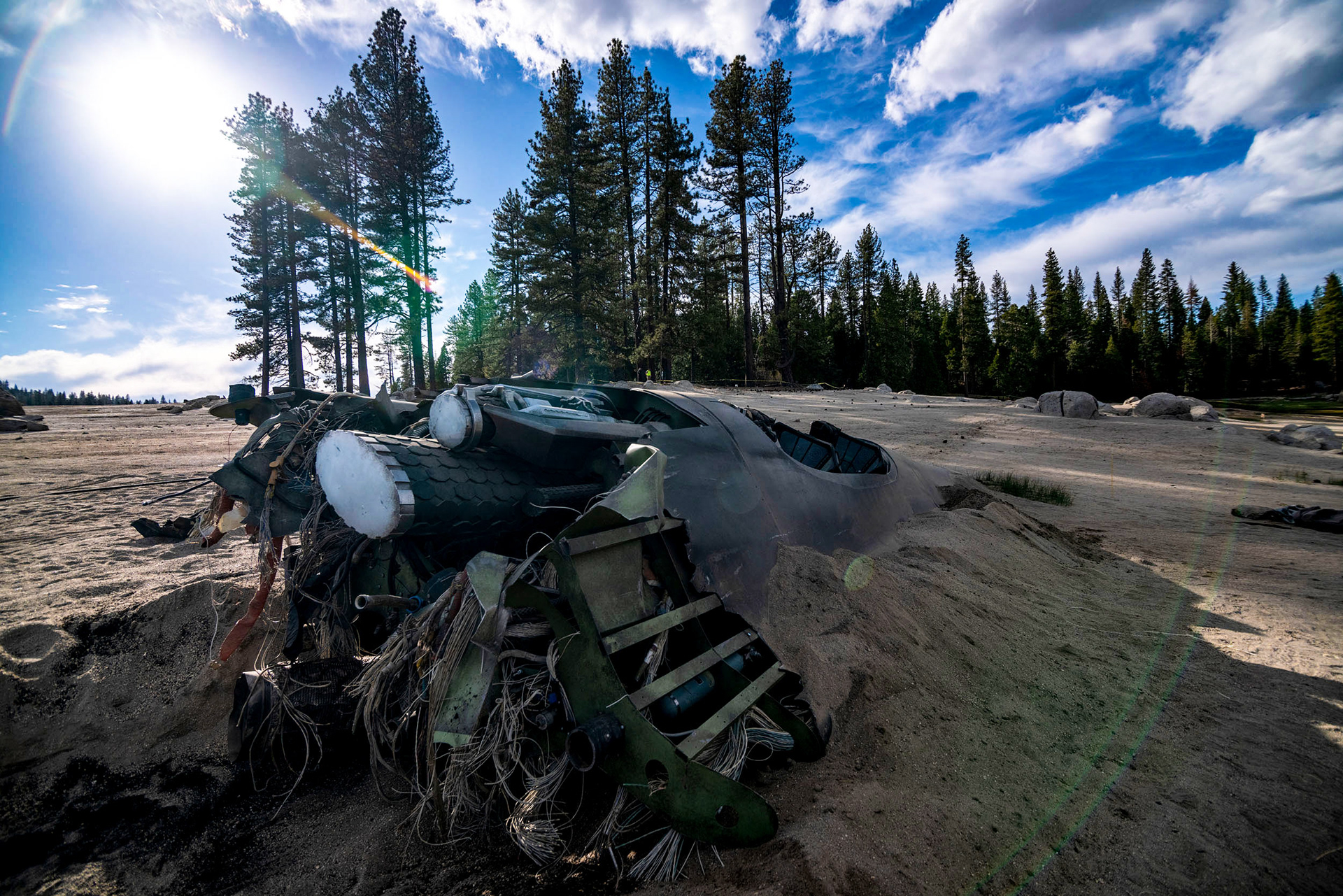 LAKESHORE CRASH SITE
