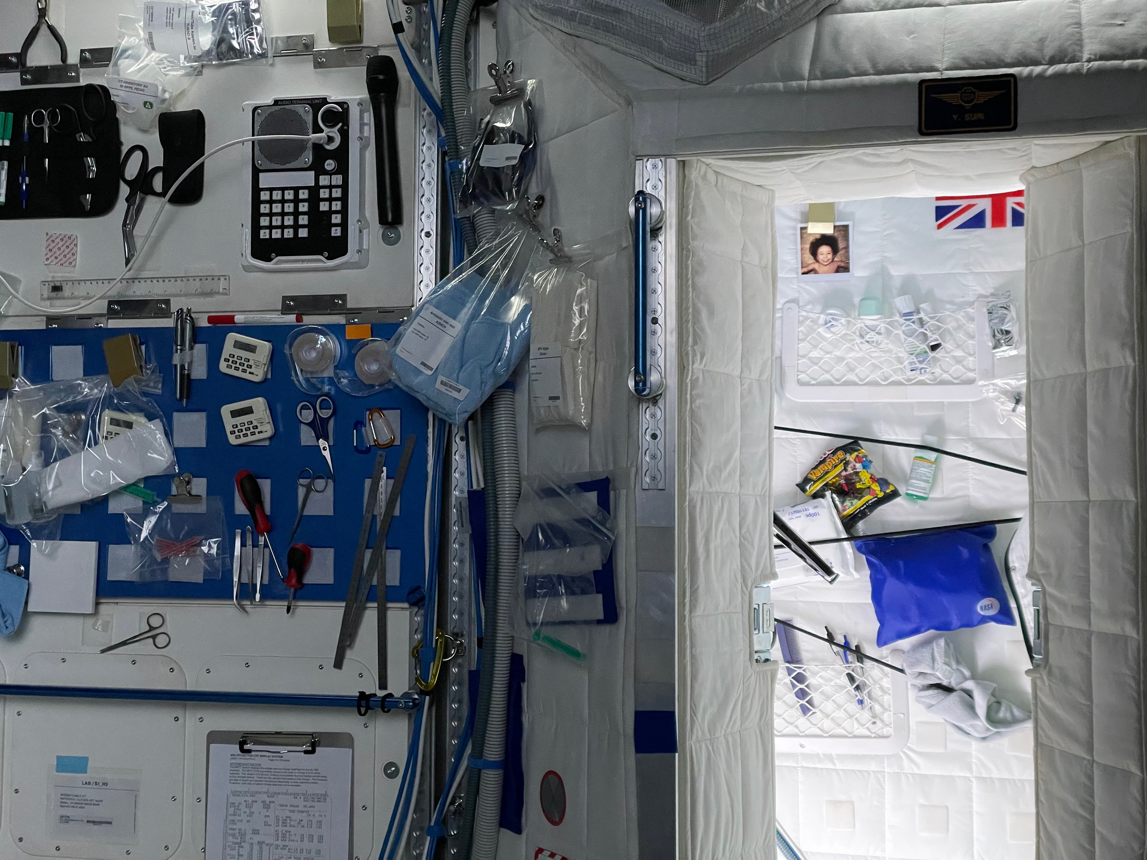 ISS UNITY MODULE DETAIL