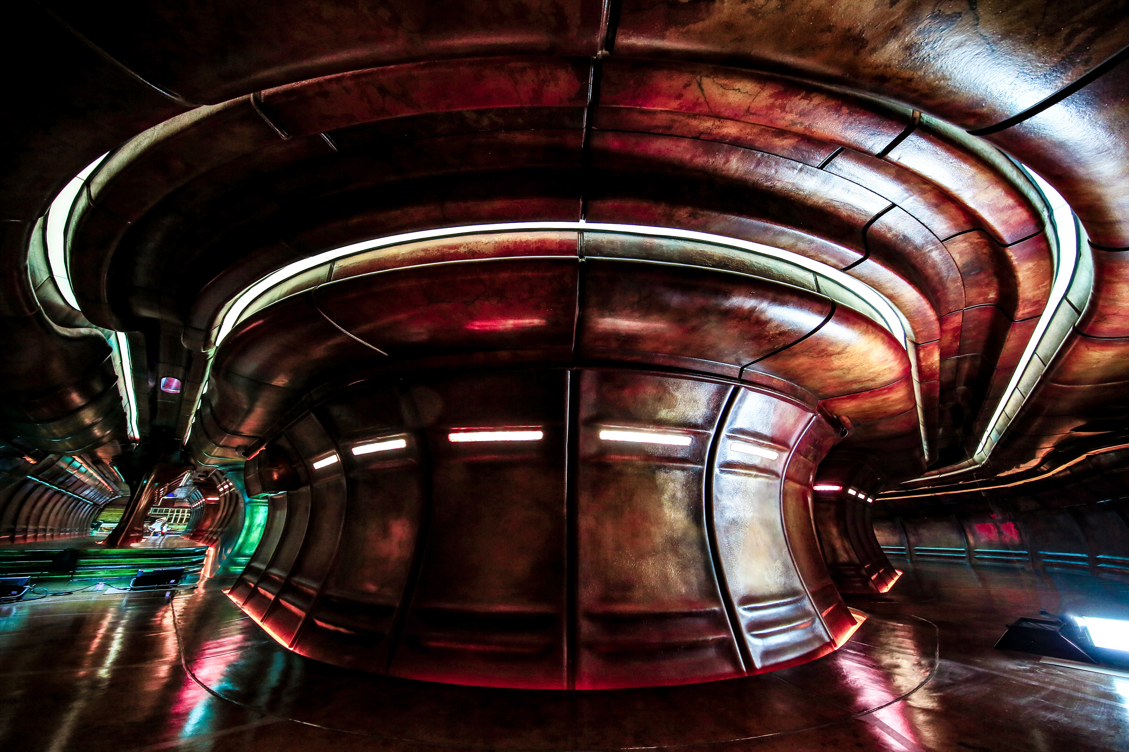 SKRULL BATTLESHIP - CORRIDORS