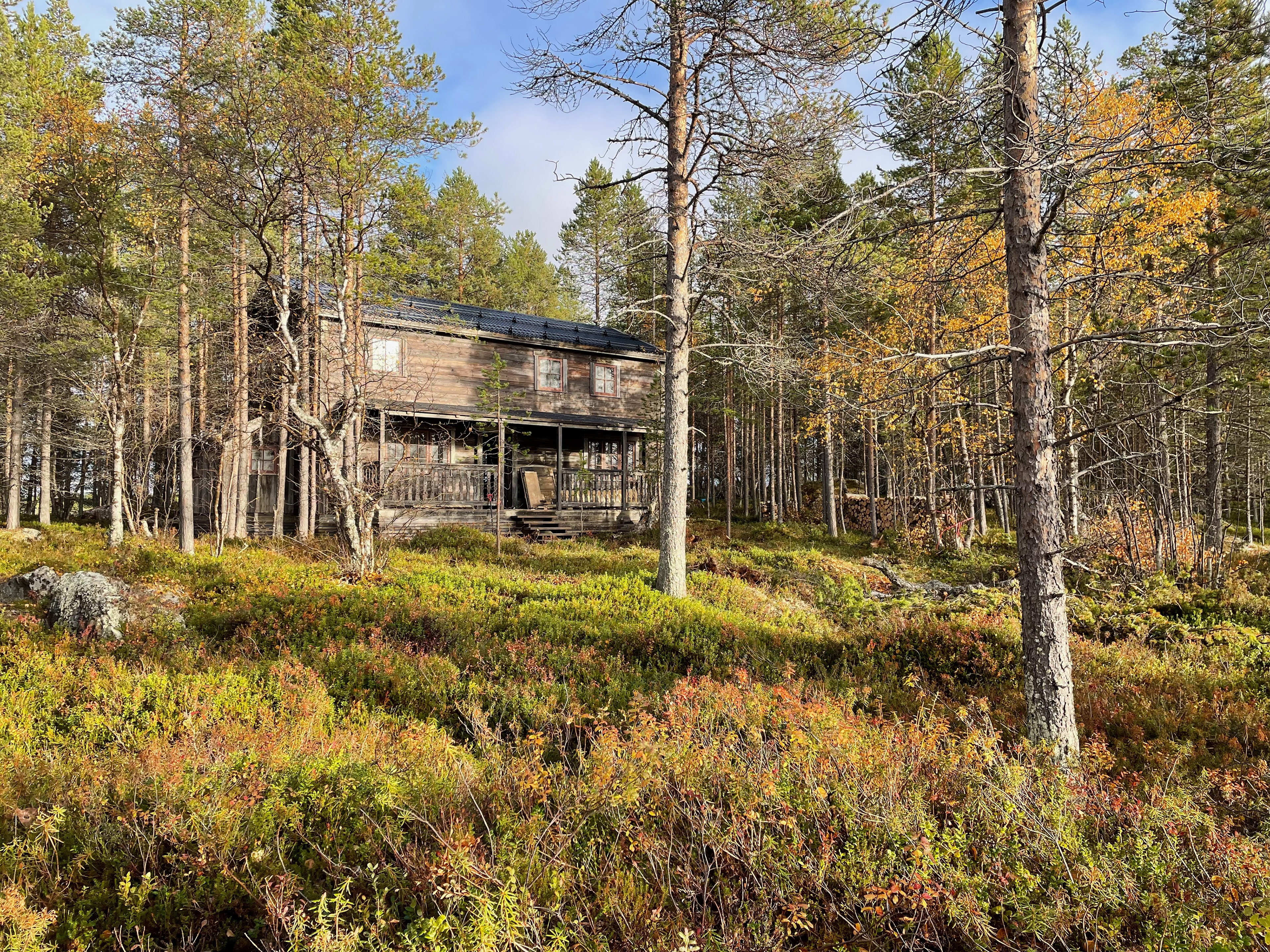 EXT CABIN BUILD - INARI - FINLAND