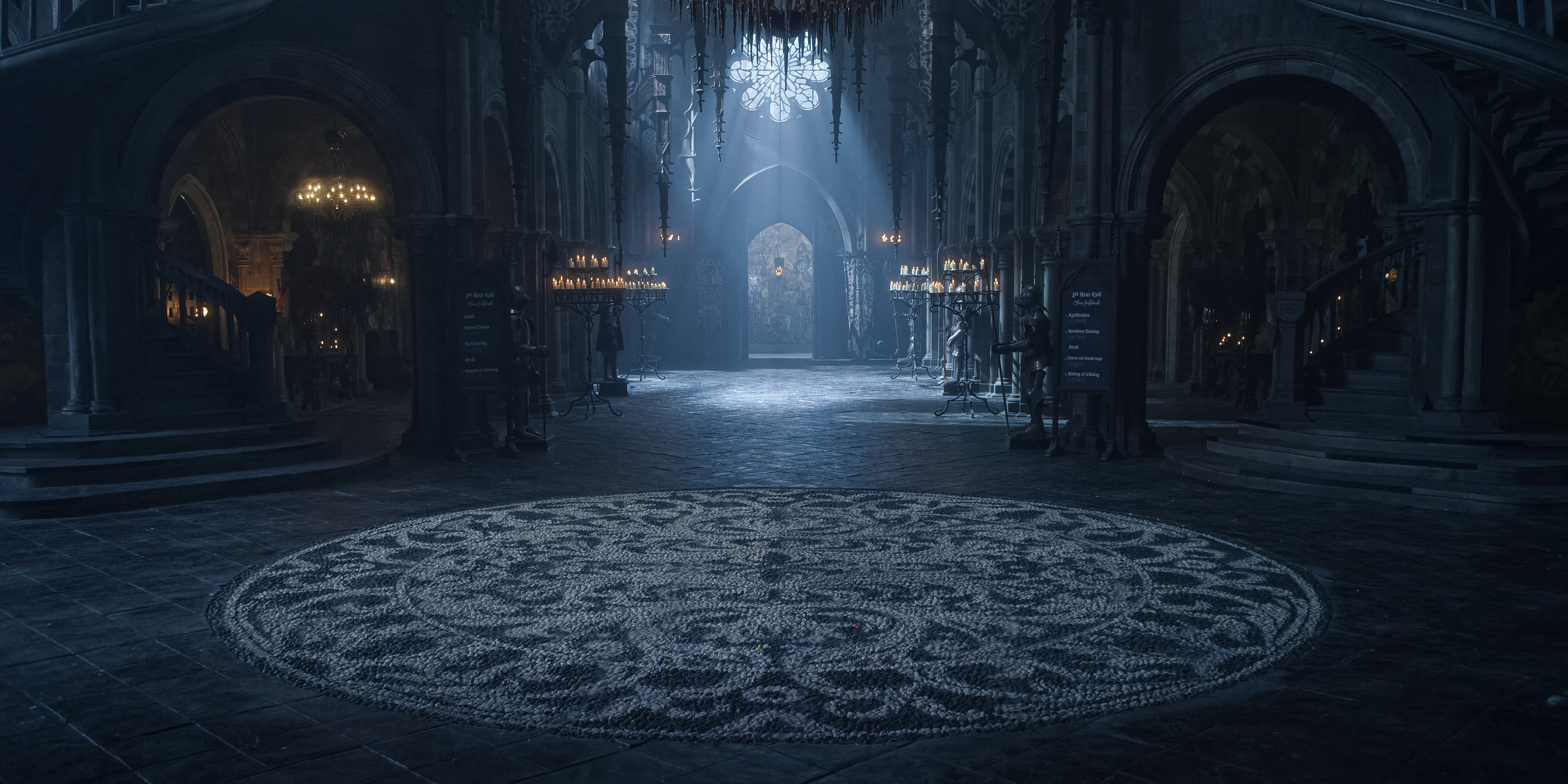 MAIN HALL - SCHooL FoR EViL