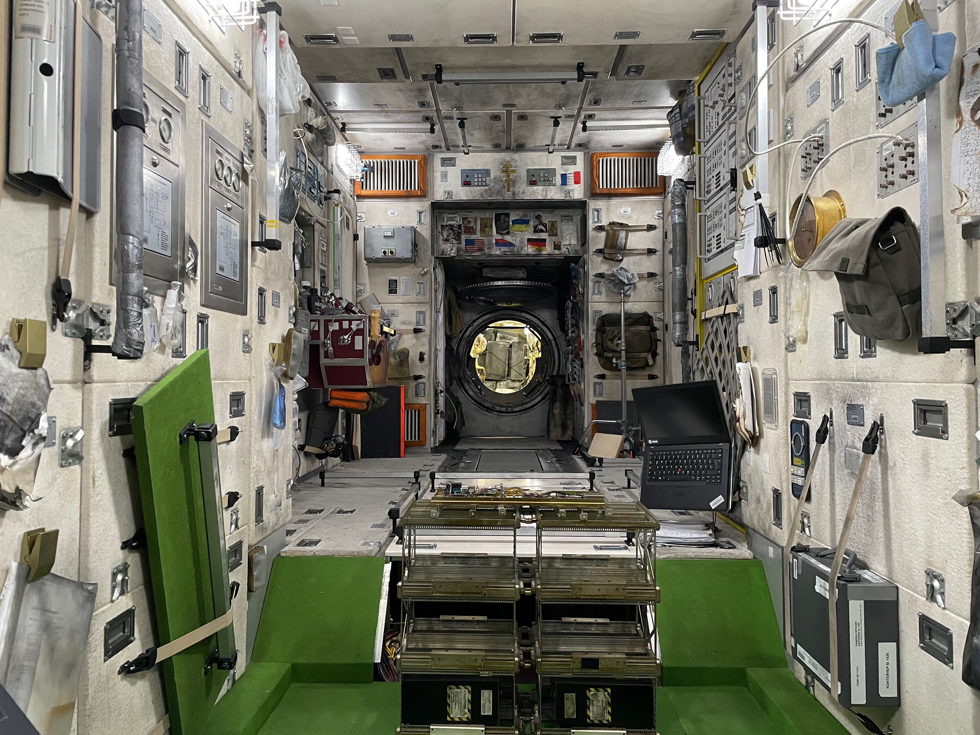 ISS ZVEZDA MODULE - DAMAGED