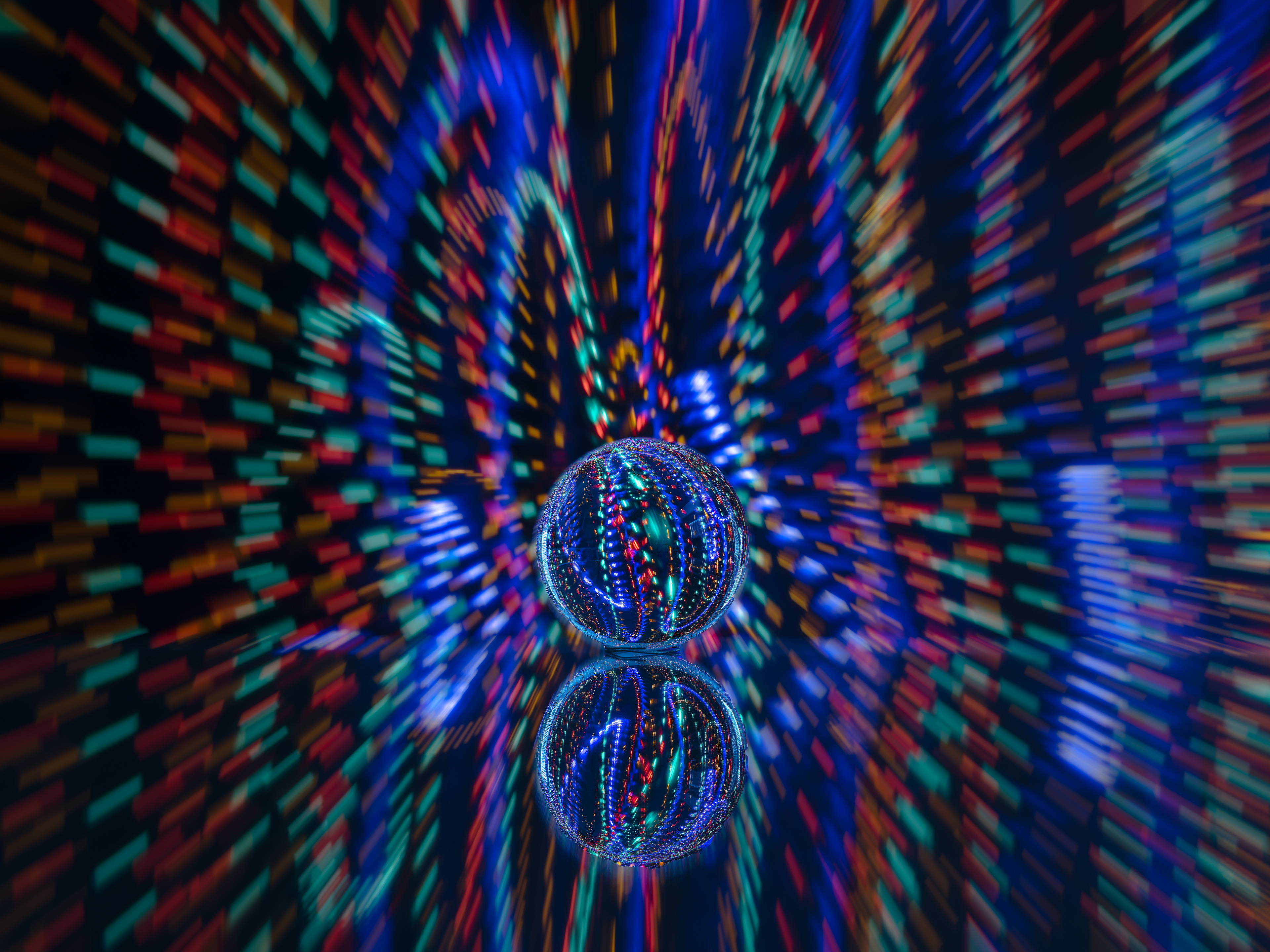Light Painting A Crystal Ball 5