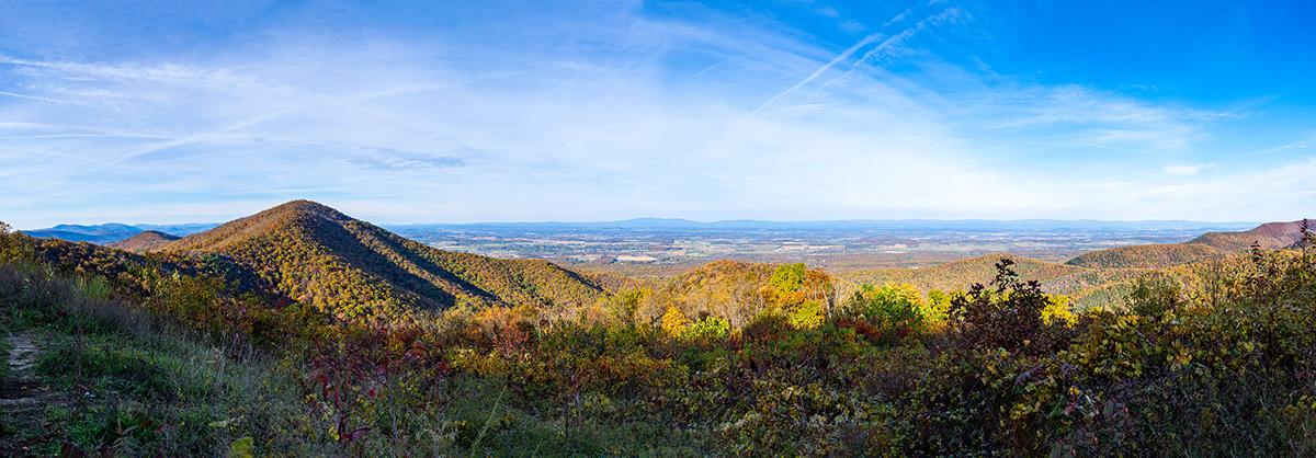 6 image stitched panorama