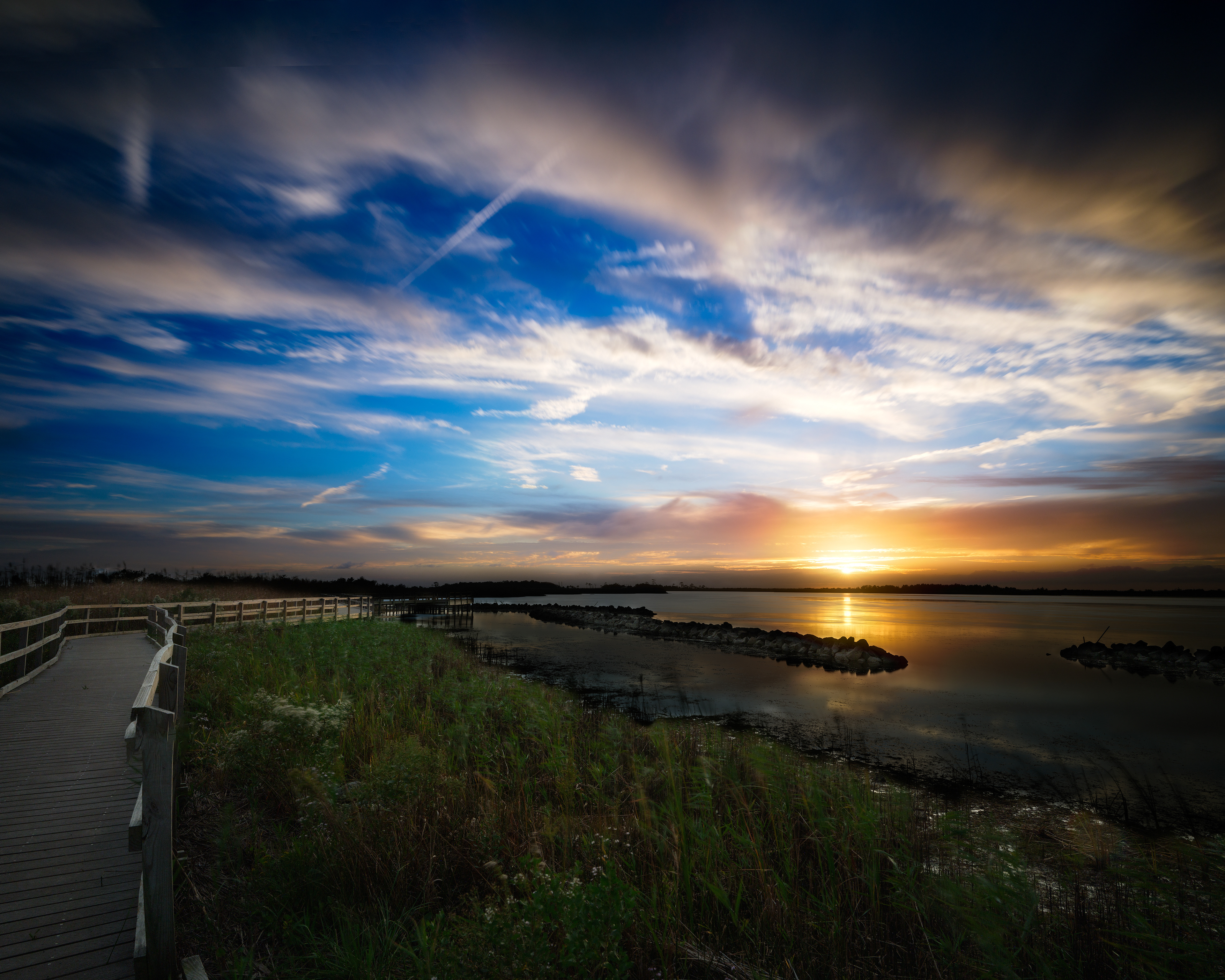 Sunset at Backbay
