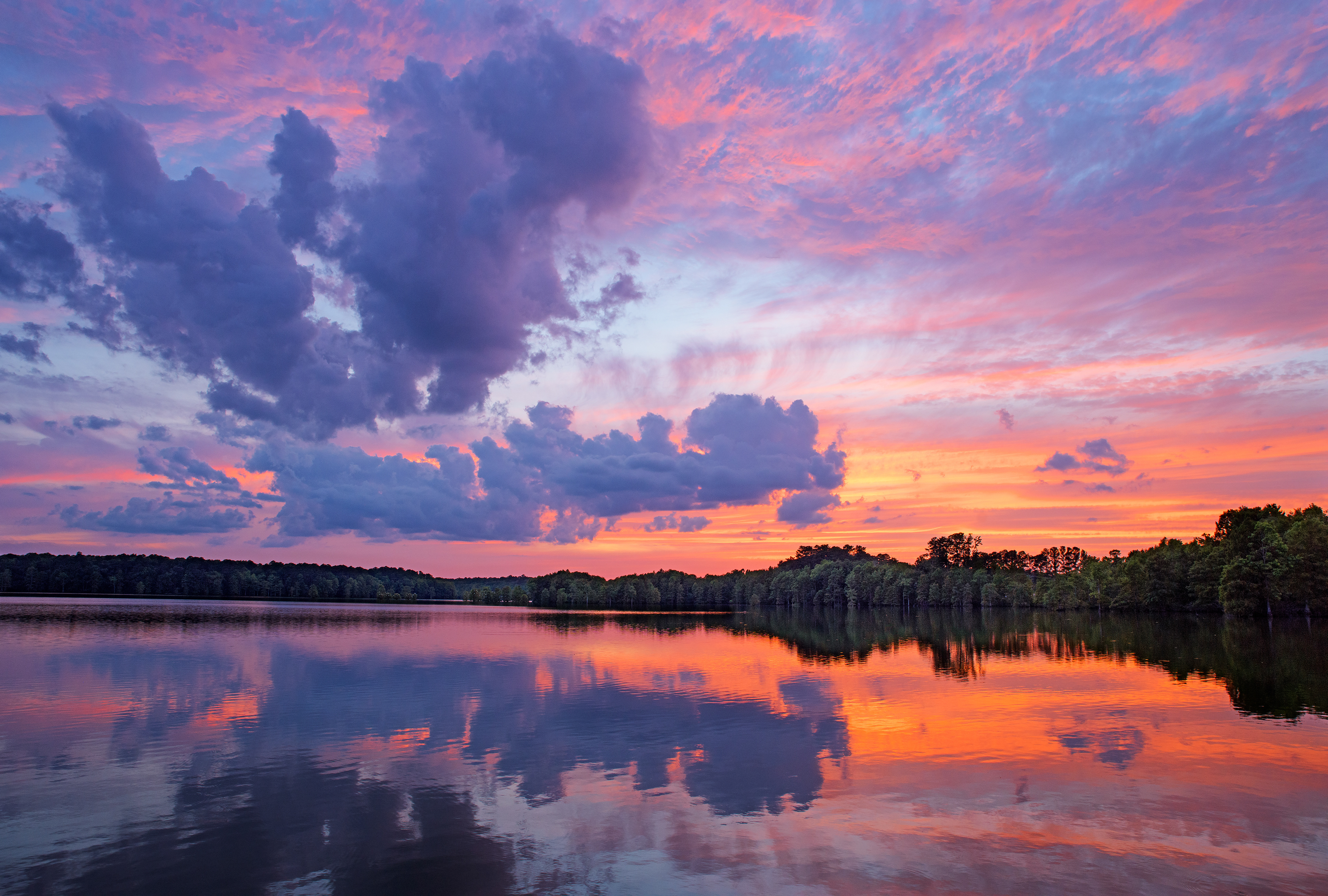 Sunset On Stumpy Lake