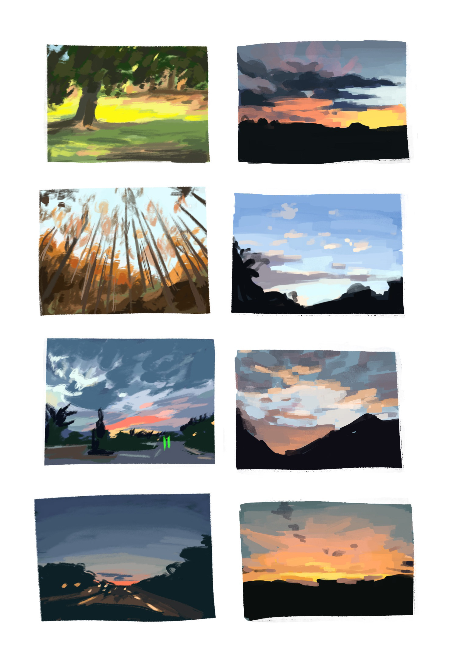 Environment Color Studies, 2023