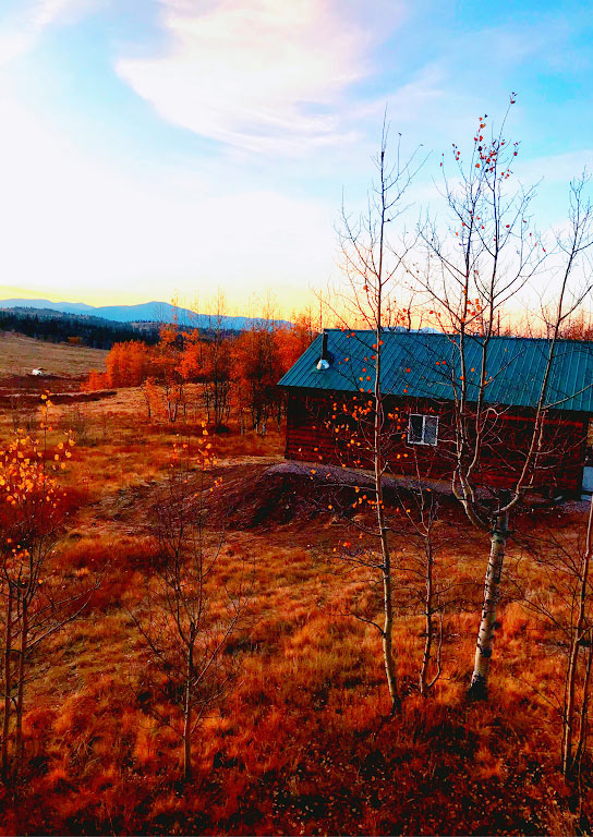 Morgan Russell "Autumn Day at the Cabin" Photography