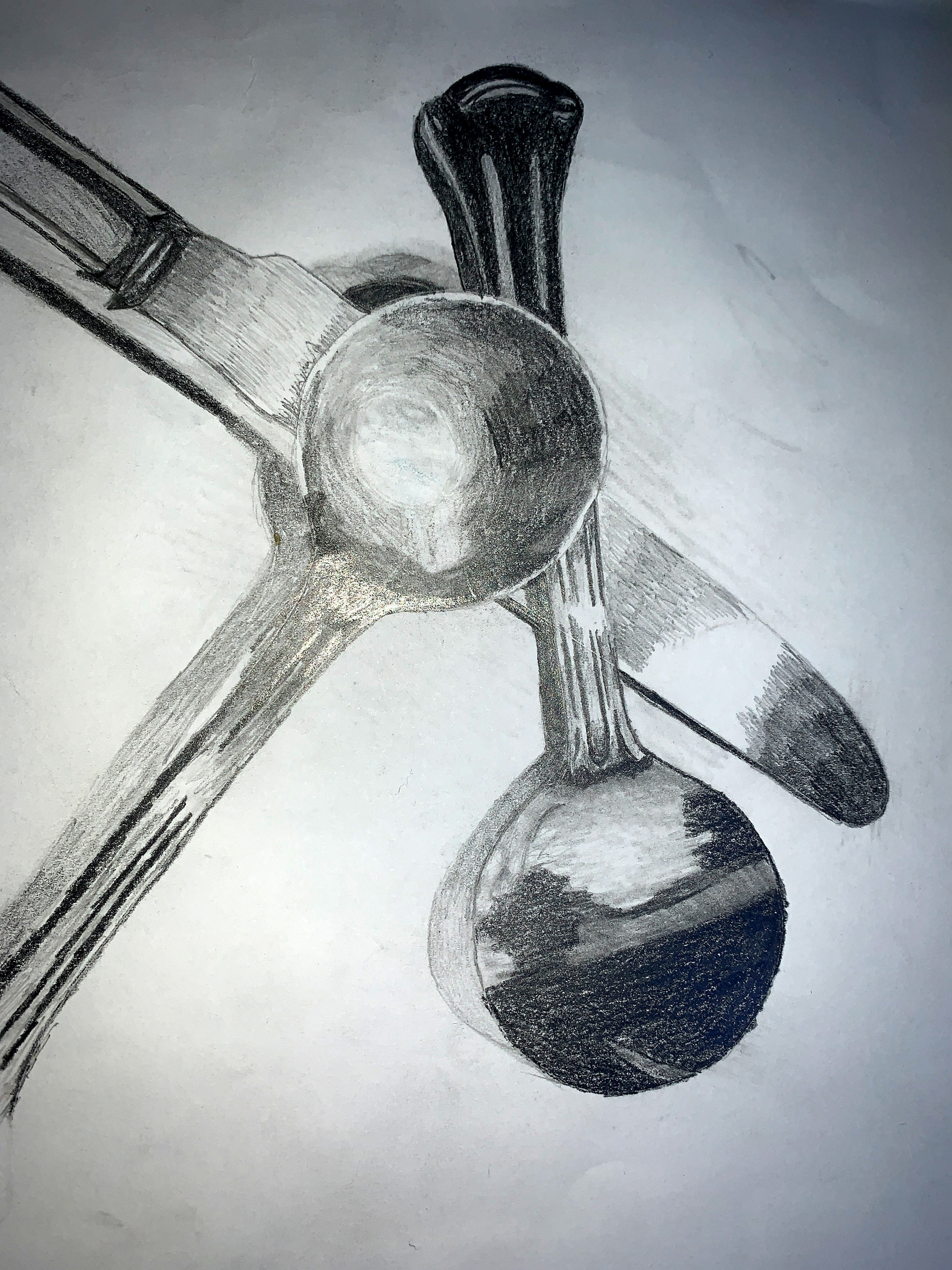 Sebastian De La O: "Spoons" Drawing