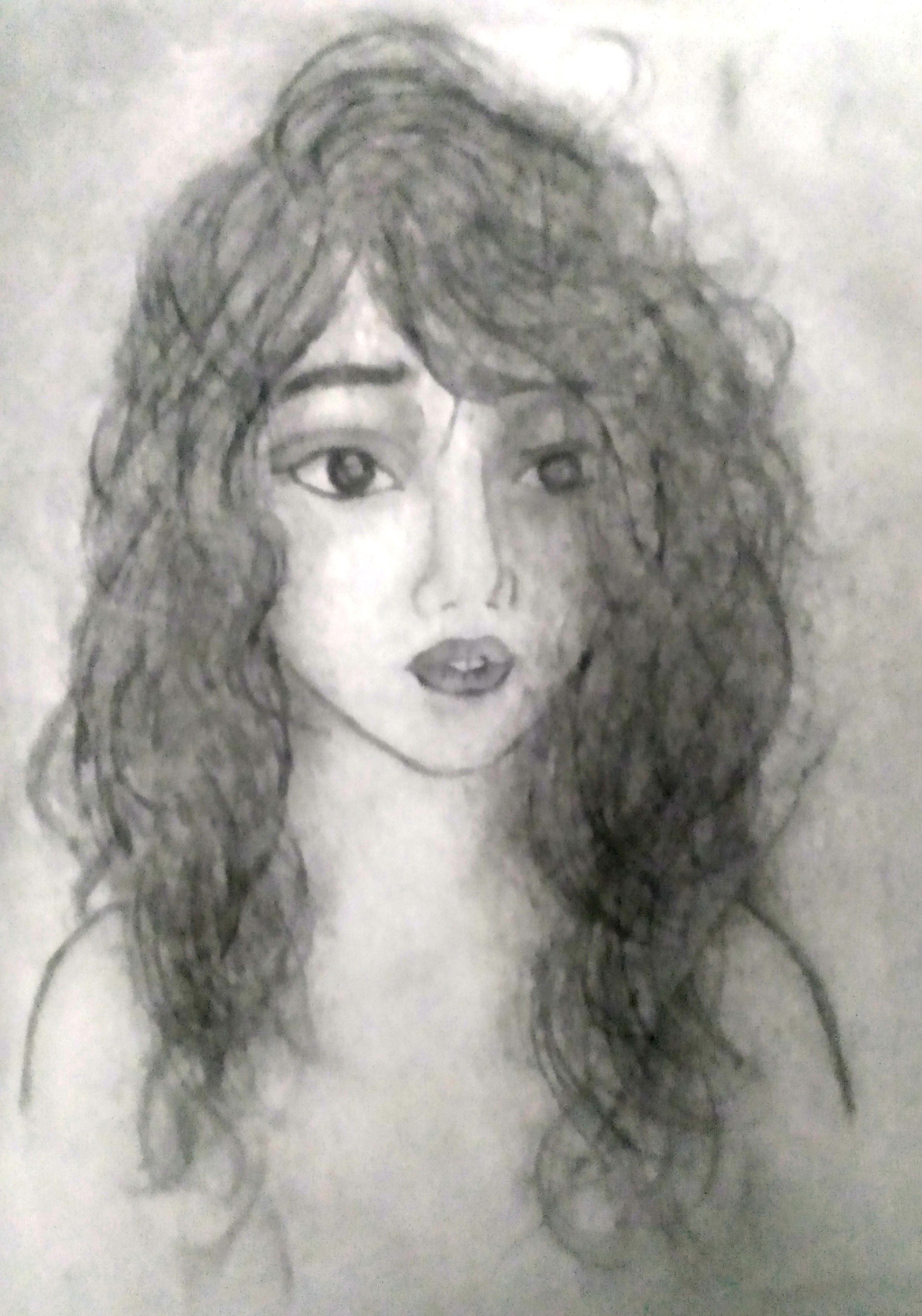 Madison Torell "Shy Girl" Drawing