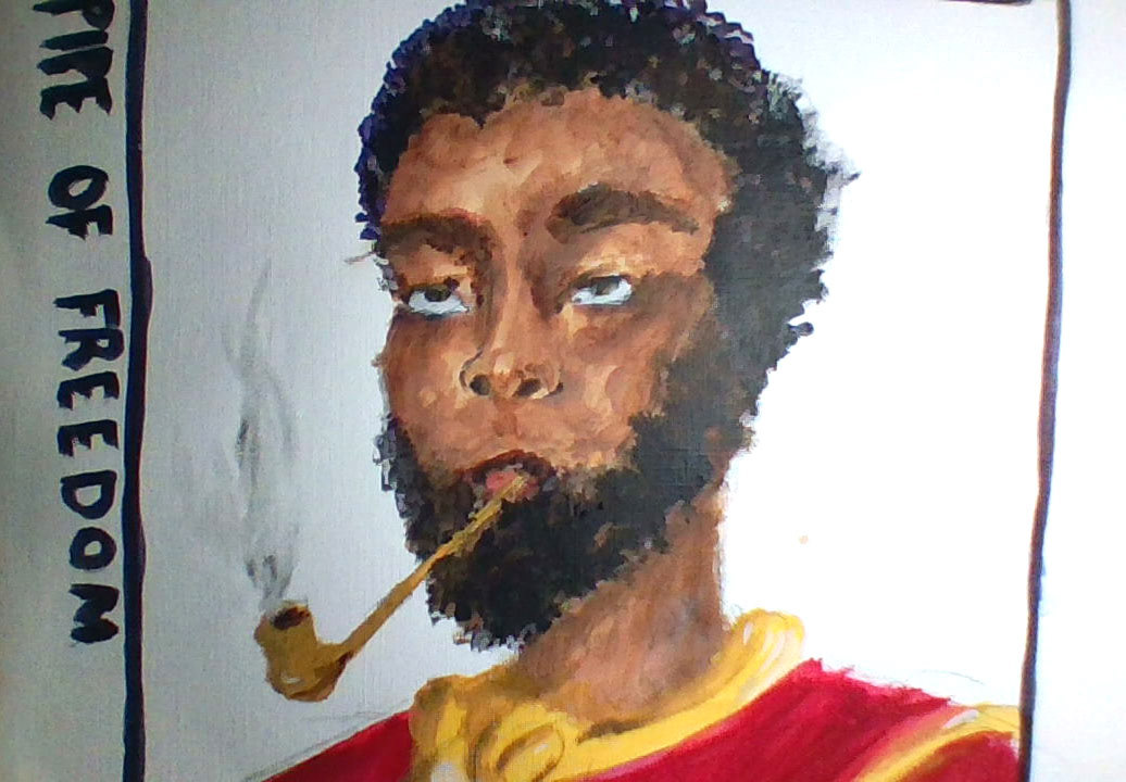 Katelyn Davis: "History Redrawn Collection 1" Painting