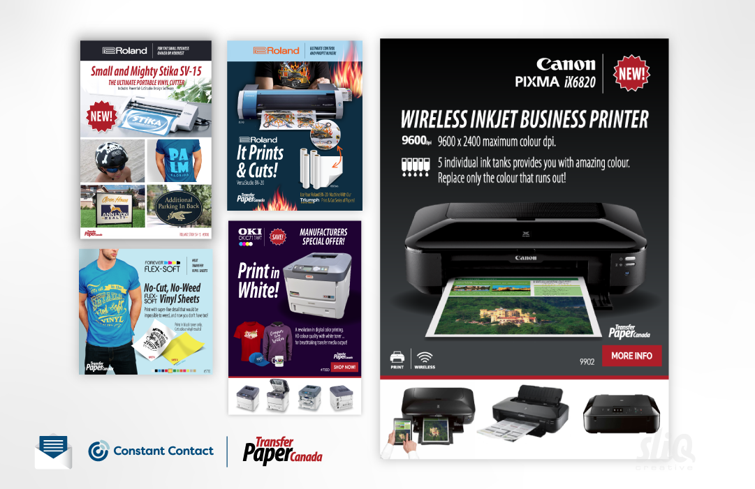 Email Marketing Campaigns (design + copywriting + scheduling)