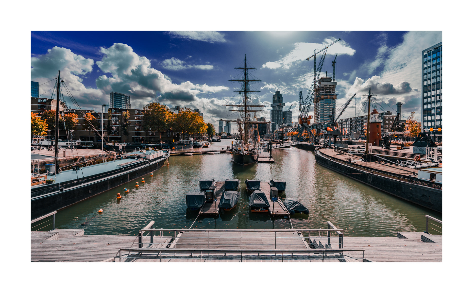 (ORDER CODE 0010) Rotterdam the Leuvehaven