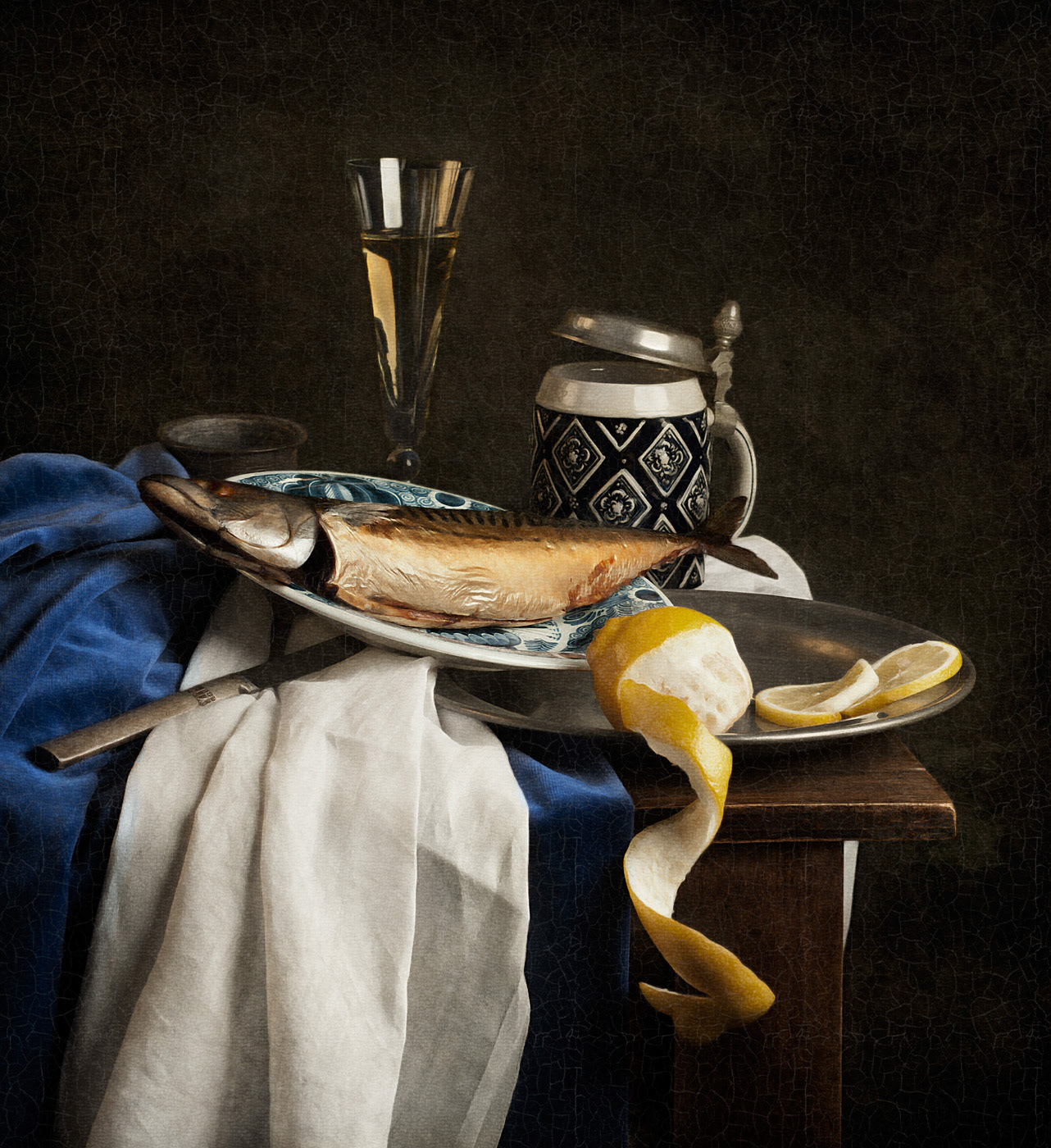 Still life with Macarel limited