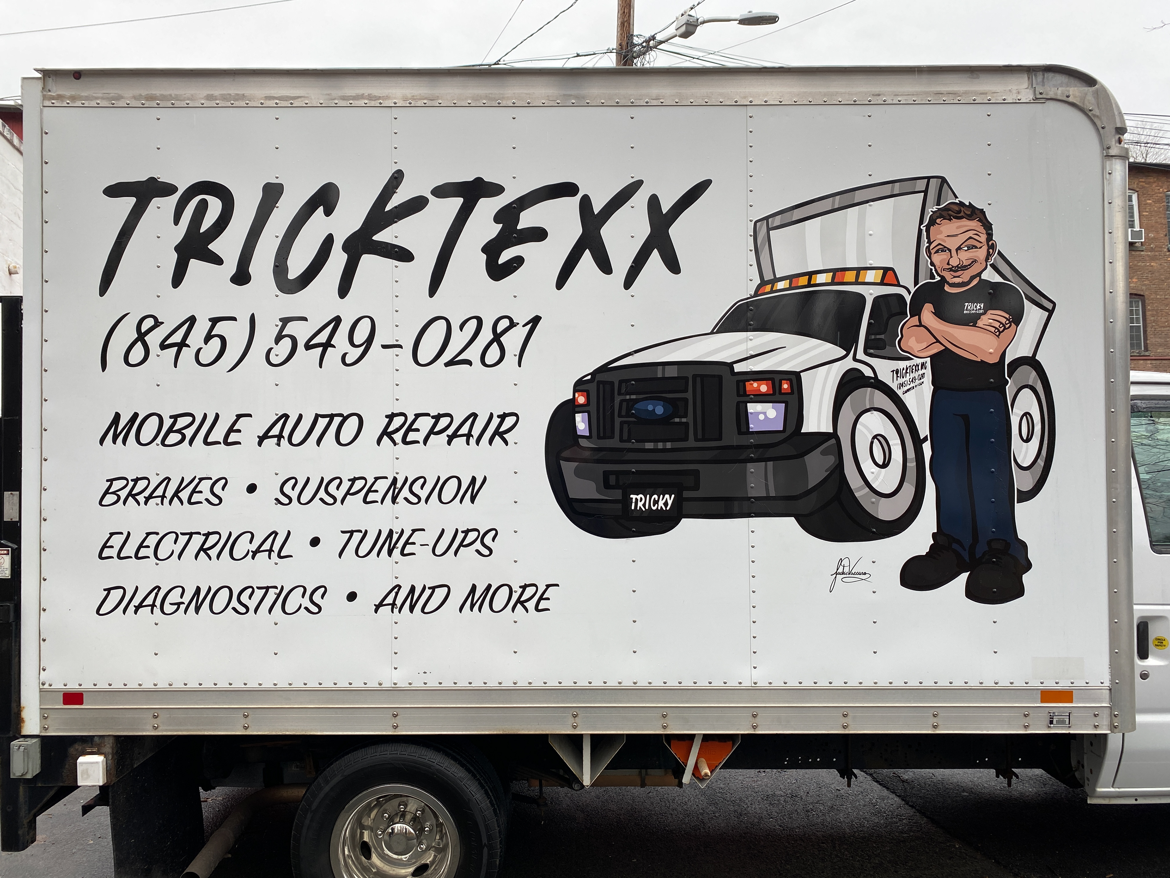 TrickTexx truck - side(s) design