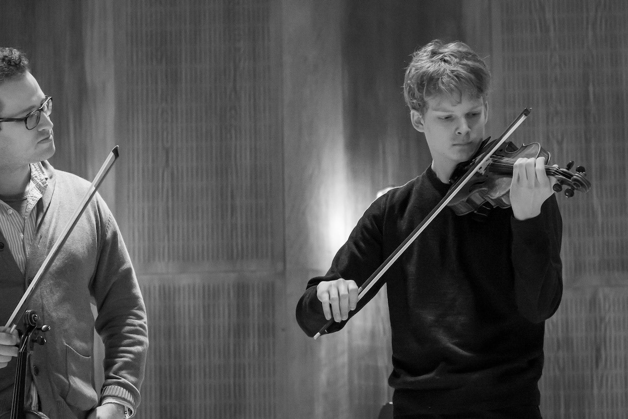 Adam Koch Christensen - Nikolaj Znaider - photo by Tonny Pomiklo