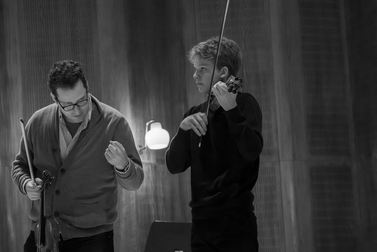 Adam Koch Christensen - Nikolaj Znaider - photo by Tonny Pomiklo