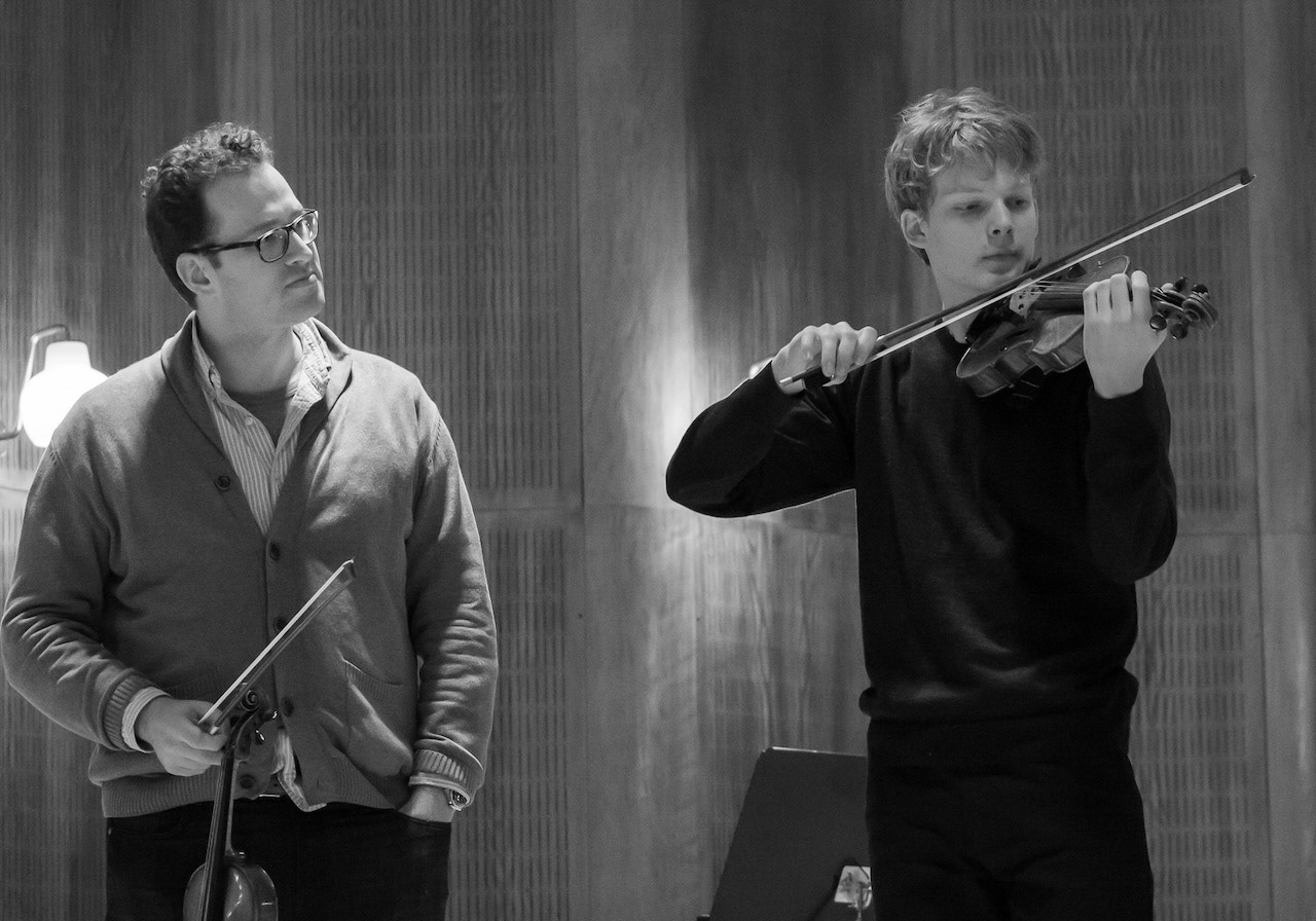 Adam Koch Christensen - Nikolaj Znaider - photo by Tonny Pomiklo