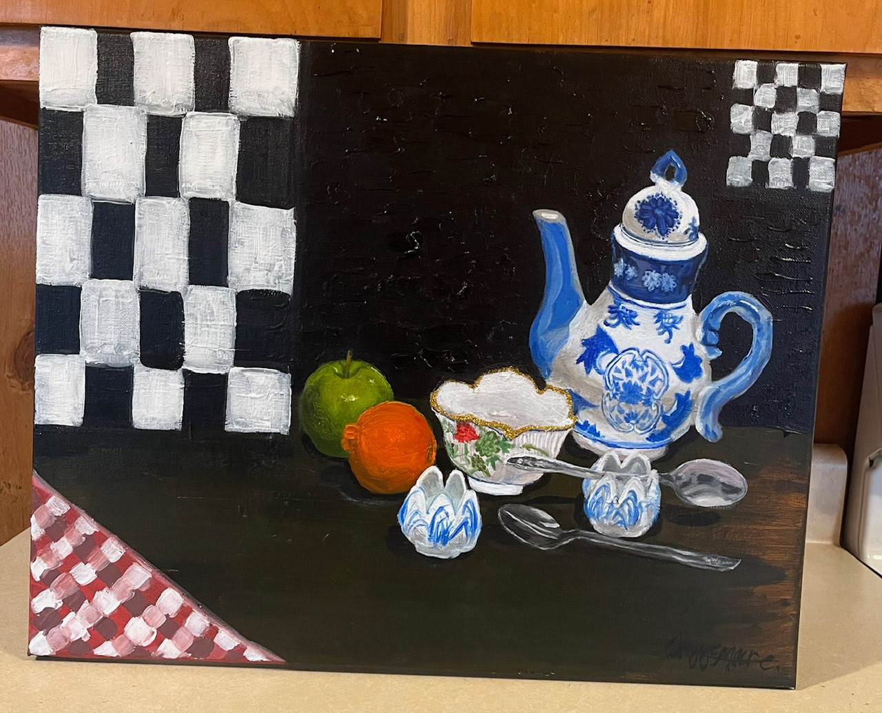 Still life Acrylic on canvas (2023)