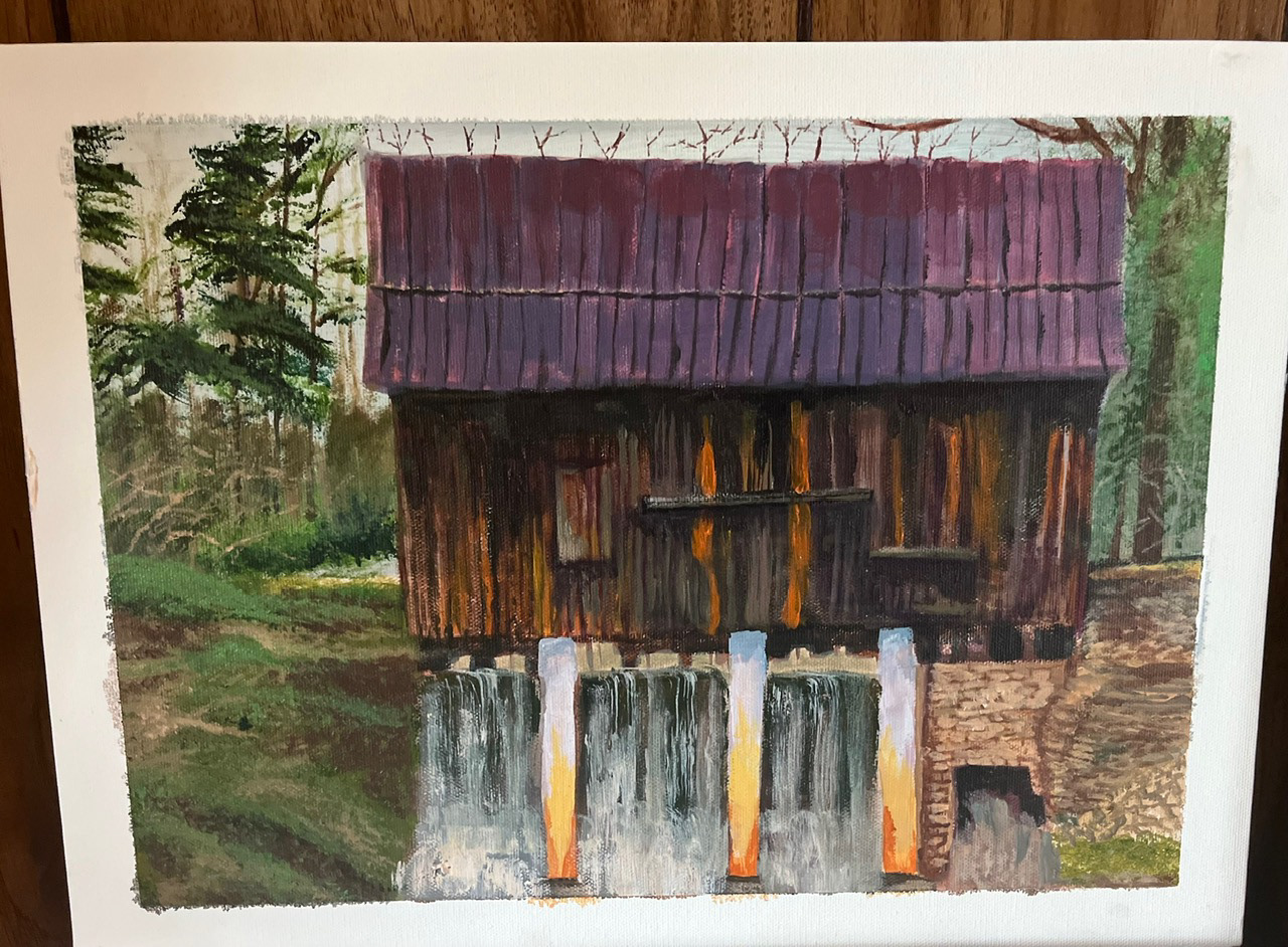 The Mill acrylic 2023
